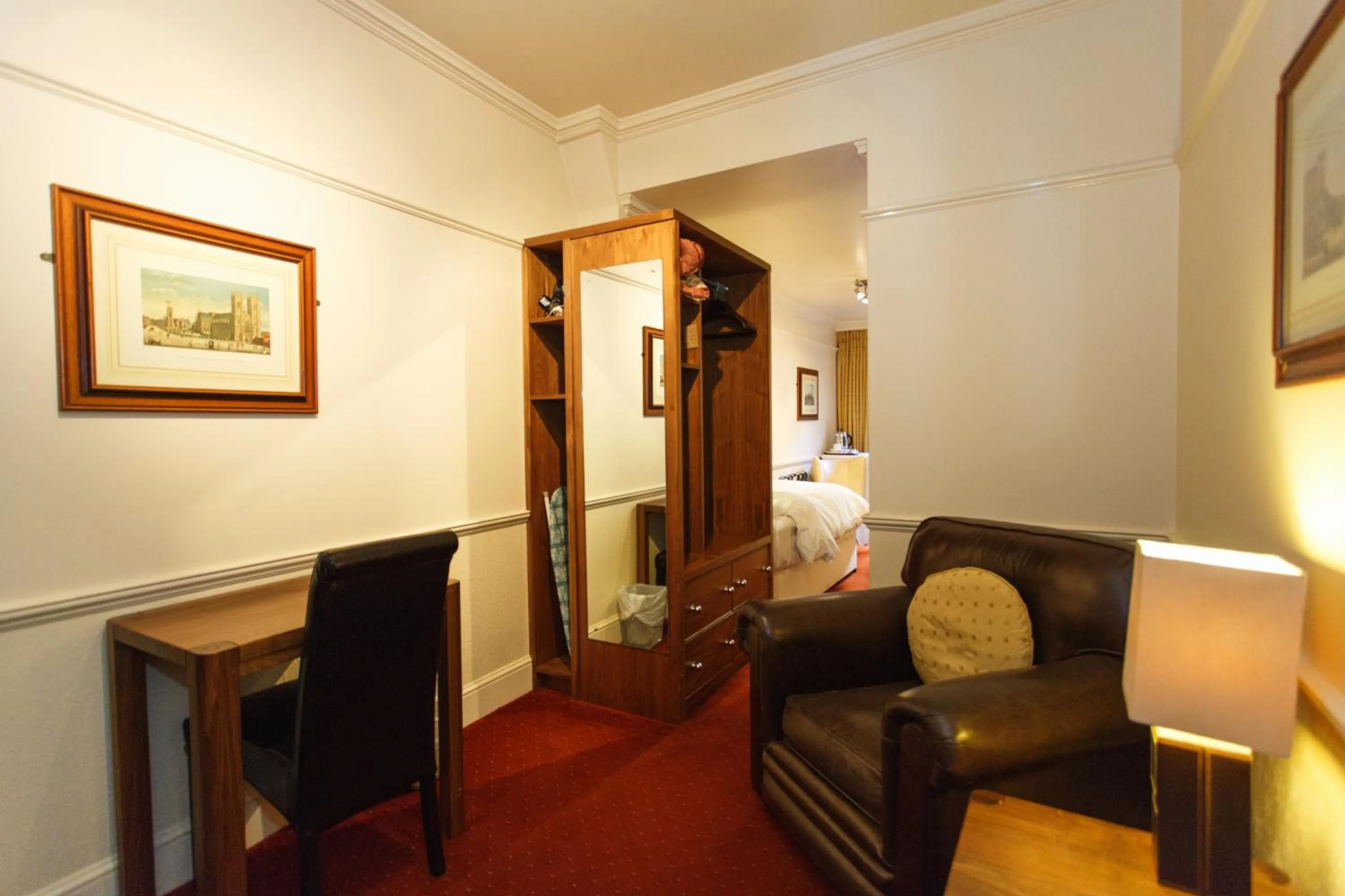 Seating area in Morgan Hotel