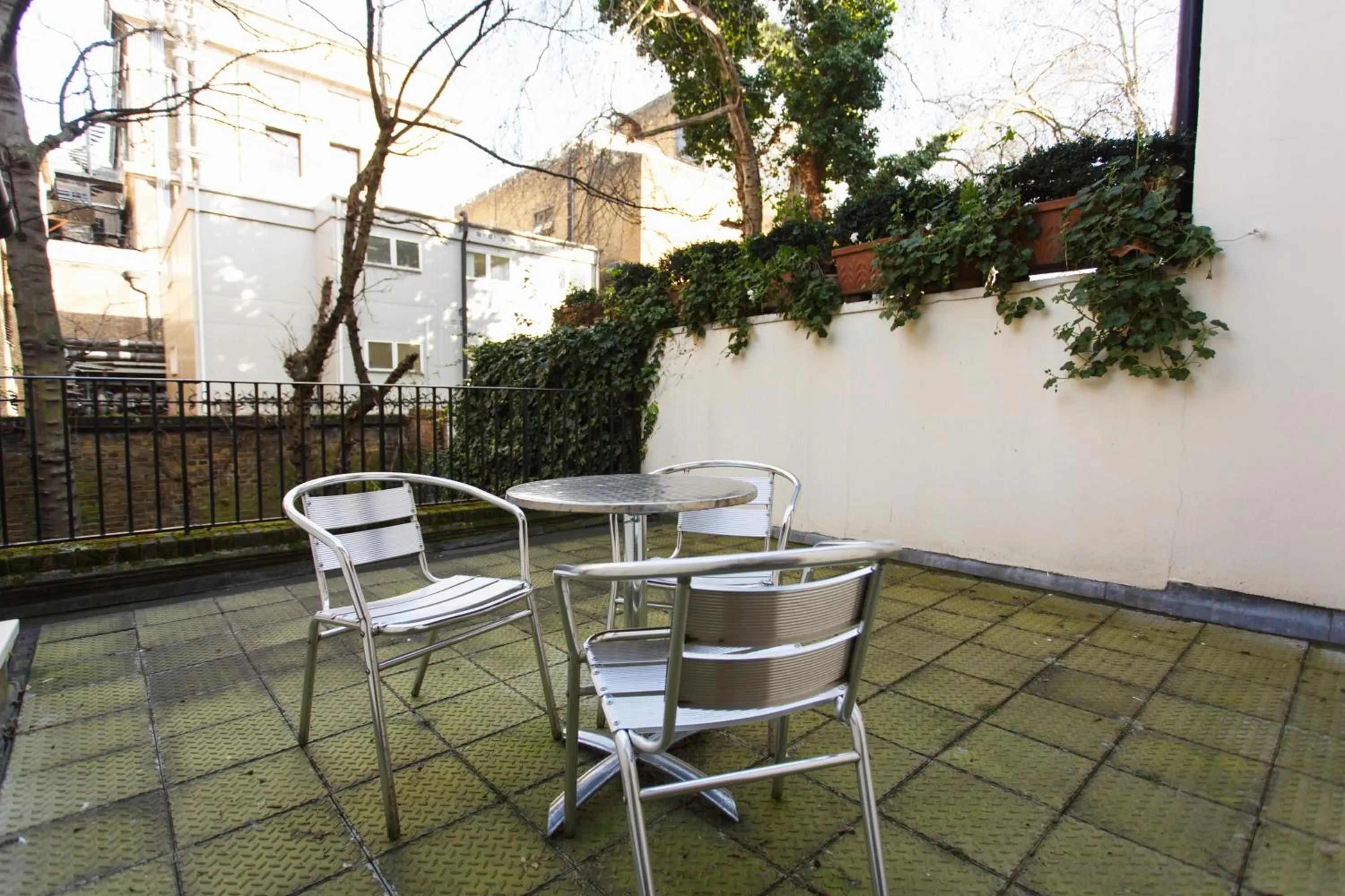 Patio in Morgan Hotel