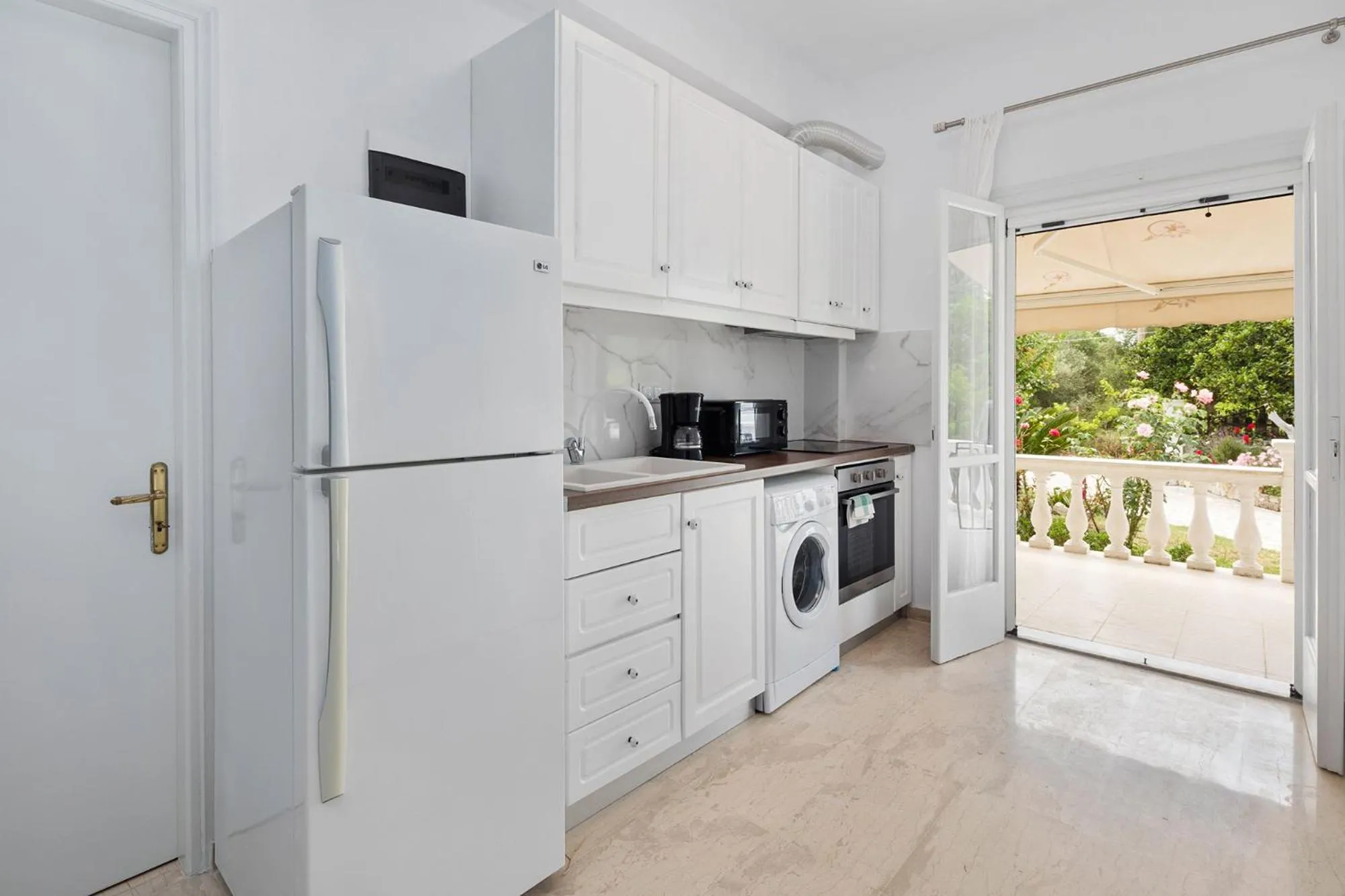 kitchen in Karia Holiday Home