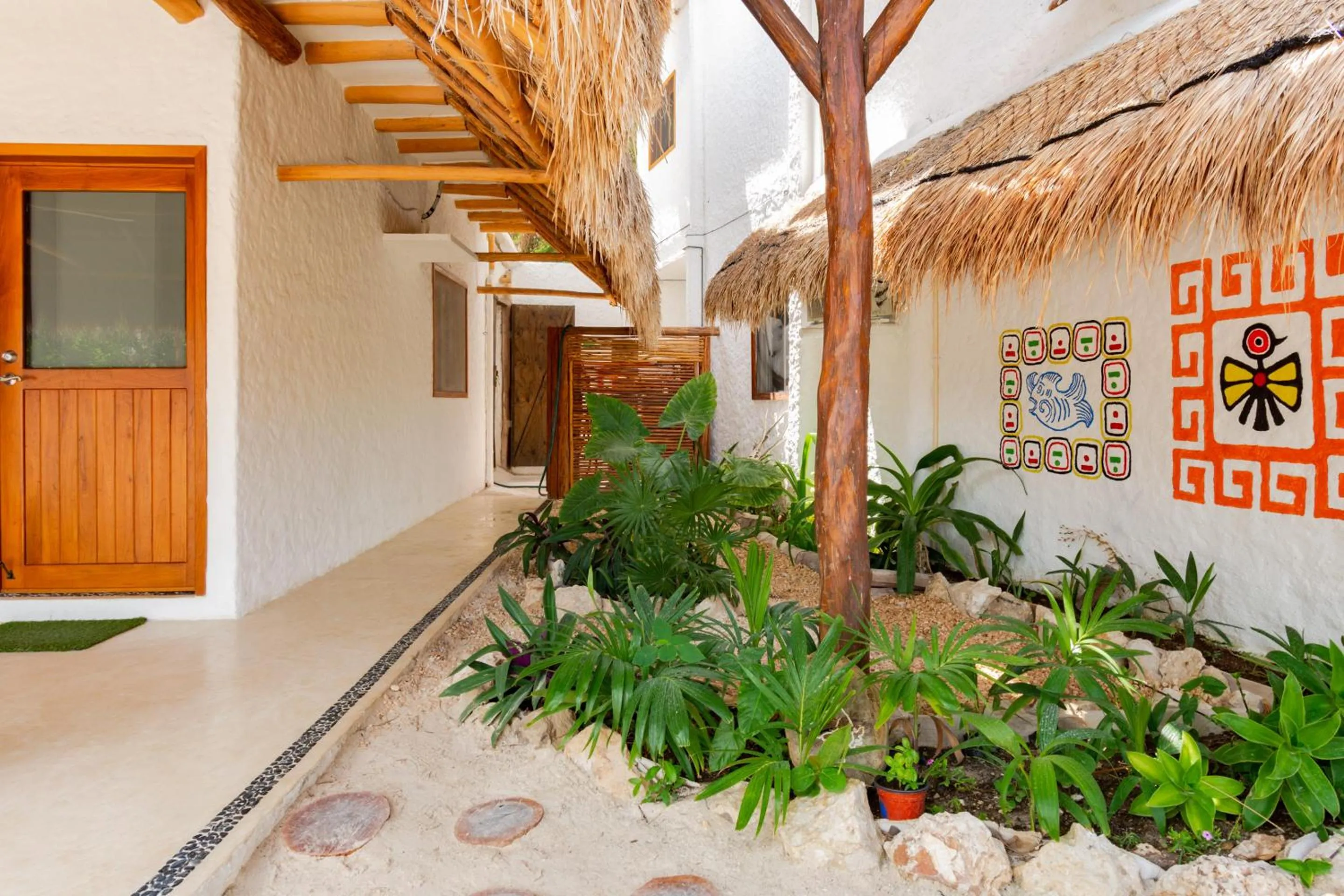 Garden in La Casa del Alux - Adults Only