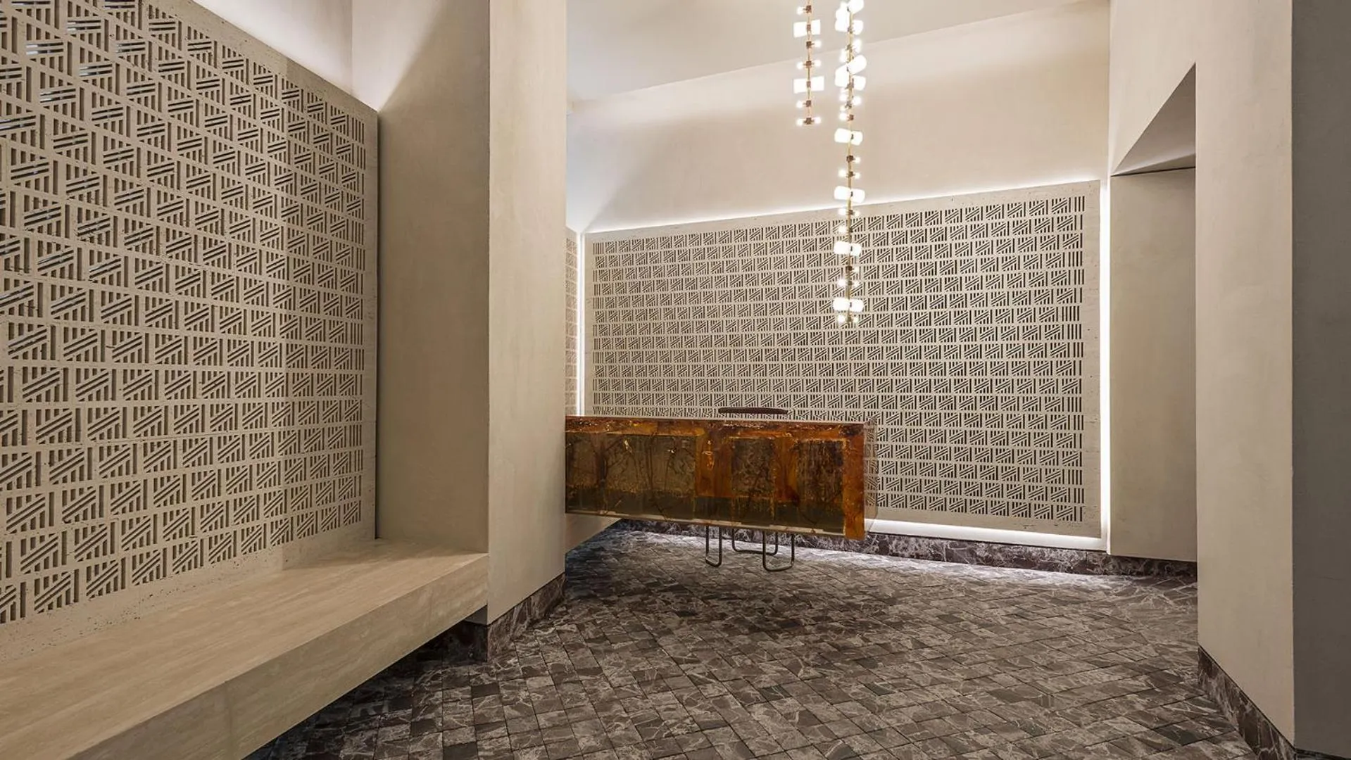 Lobby or reception in Fendi Private Suites - Small Luxury Hotels of the World