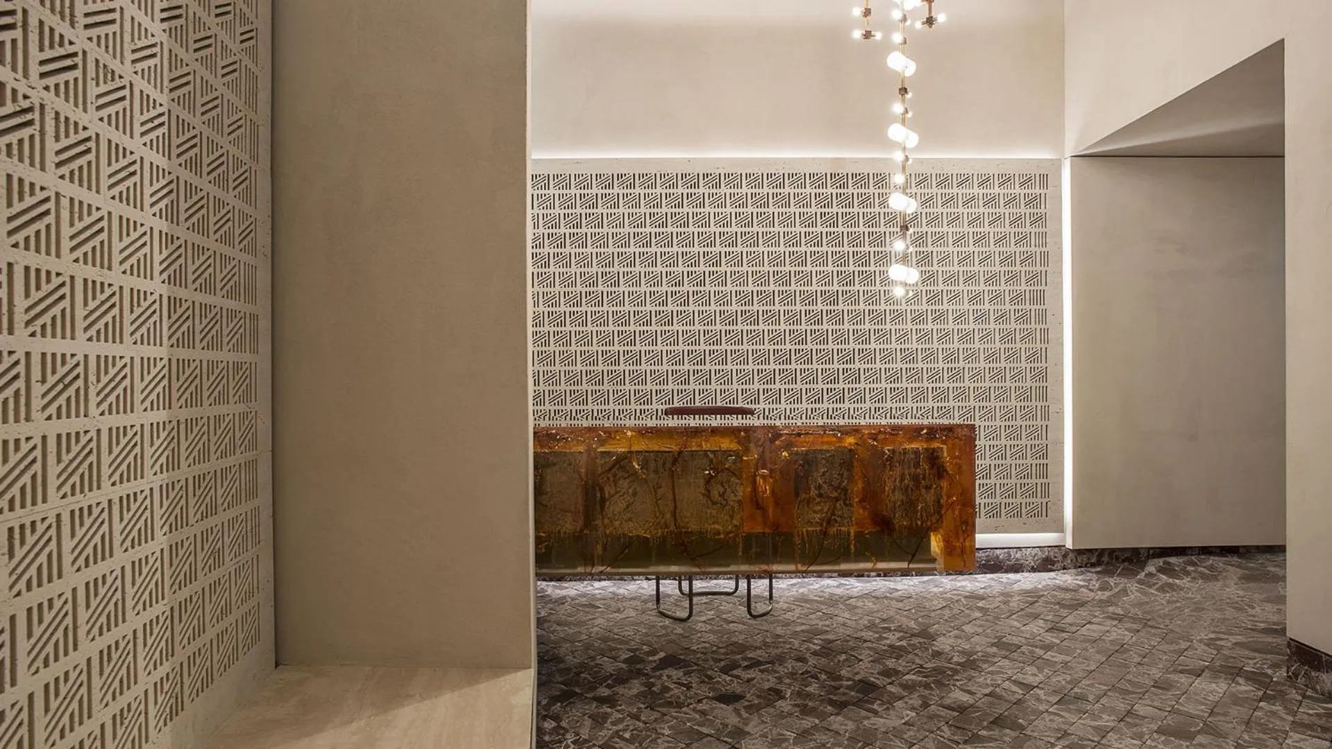 Lobby or reception in Fendi Private Suites - Small Luxury Hotels of the World