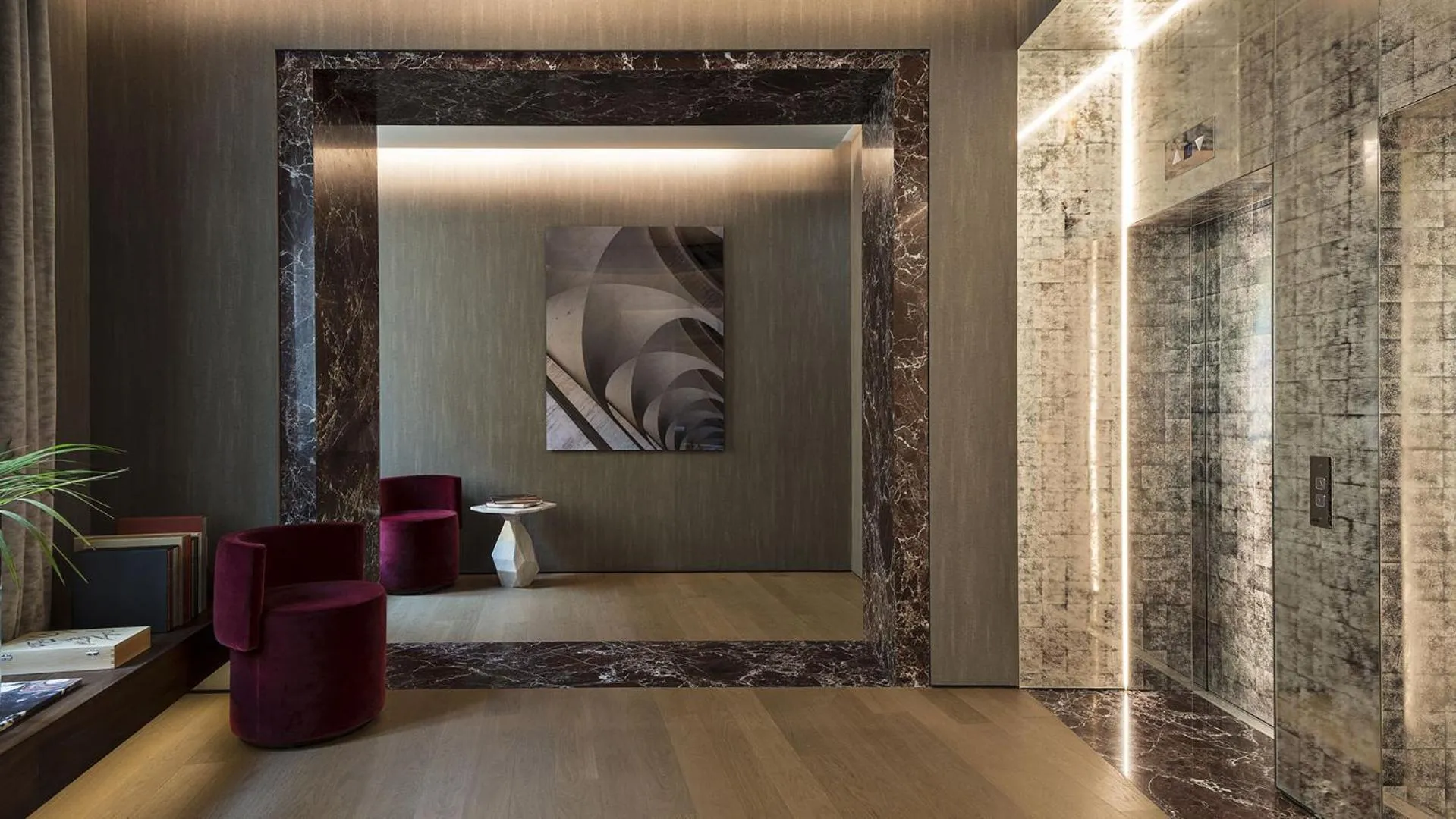 Decorative detail in Fendi Private Suites - Small Luxury Hotels of the World