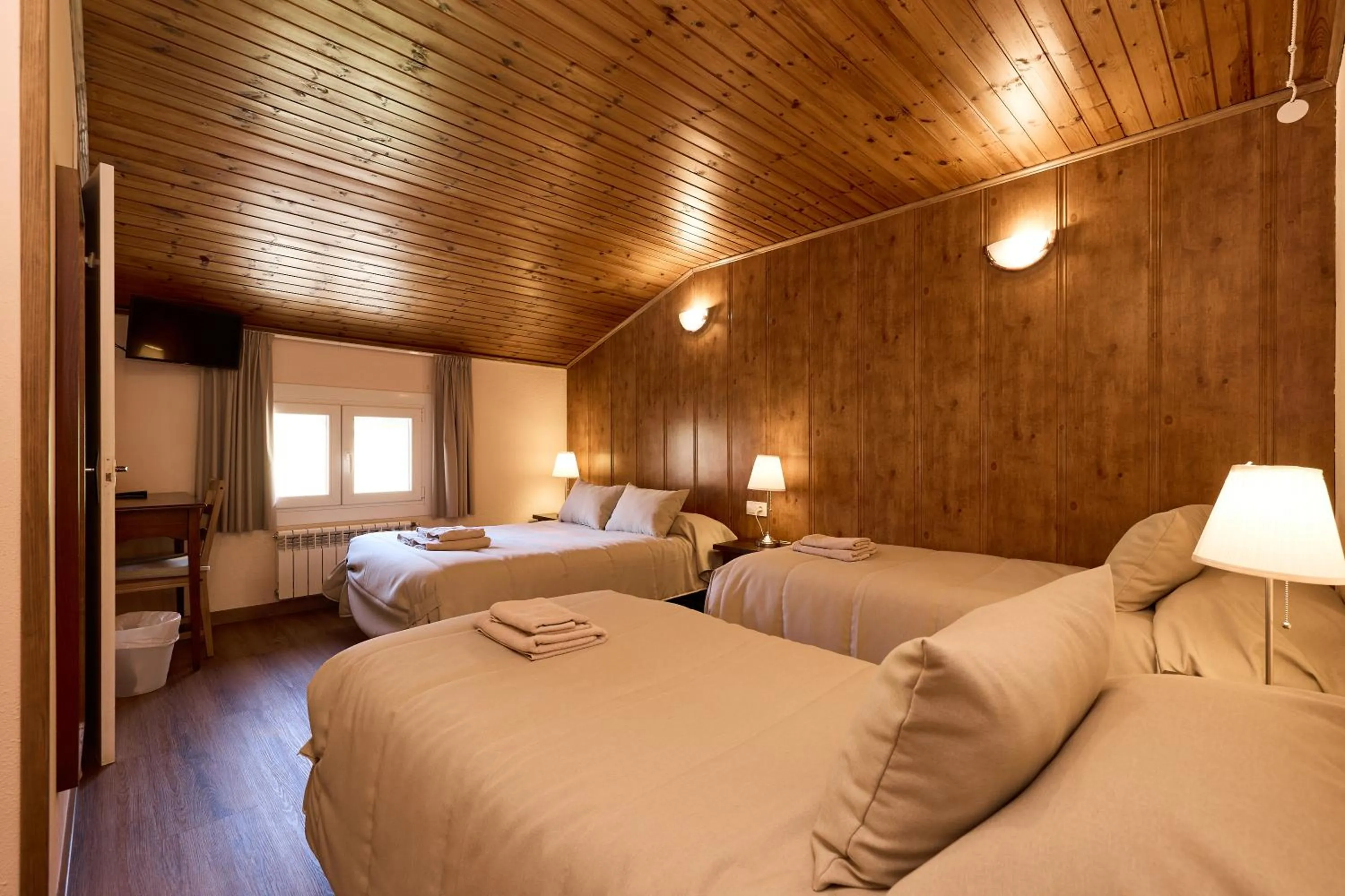 Bed in Hotel Peretol