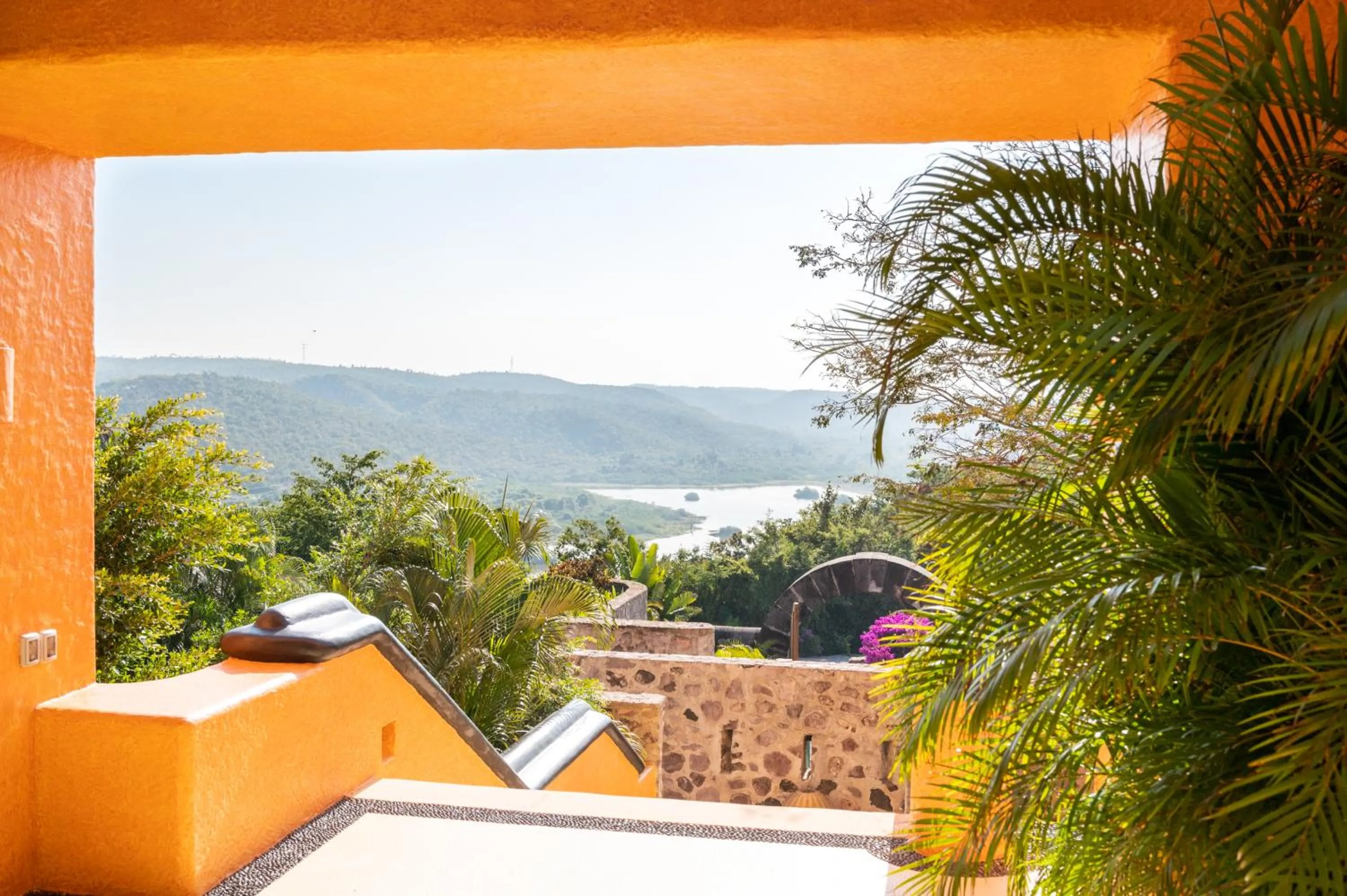 Lake view in Iconic Villas in Careyes