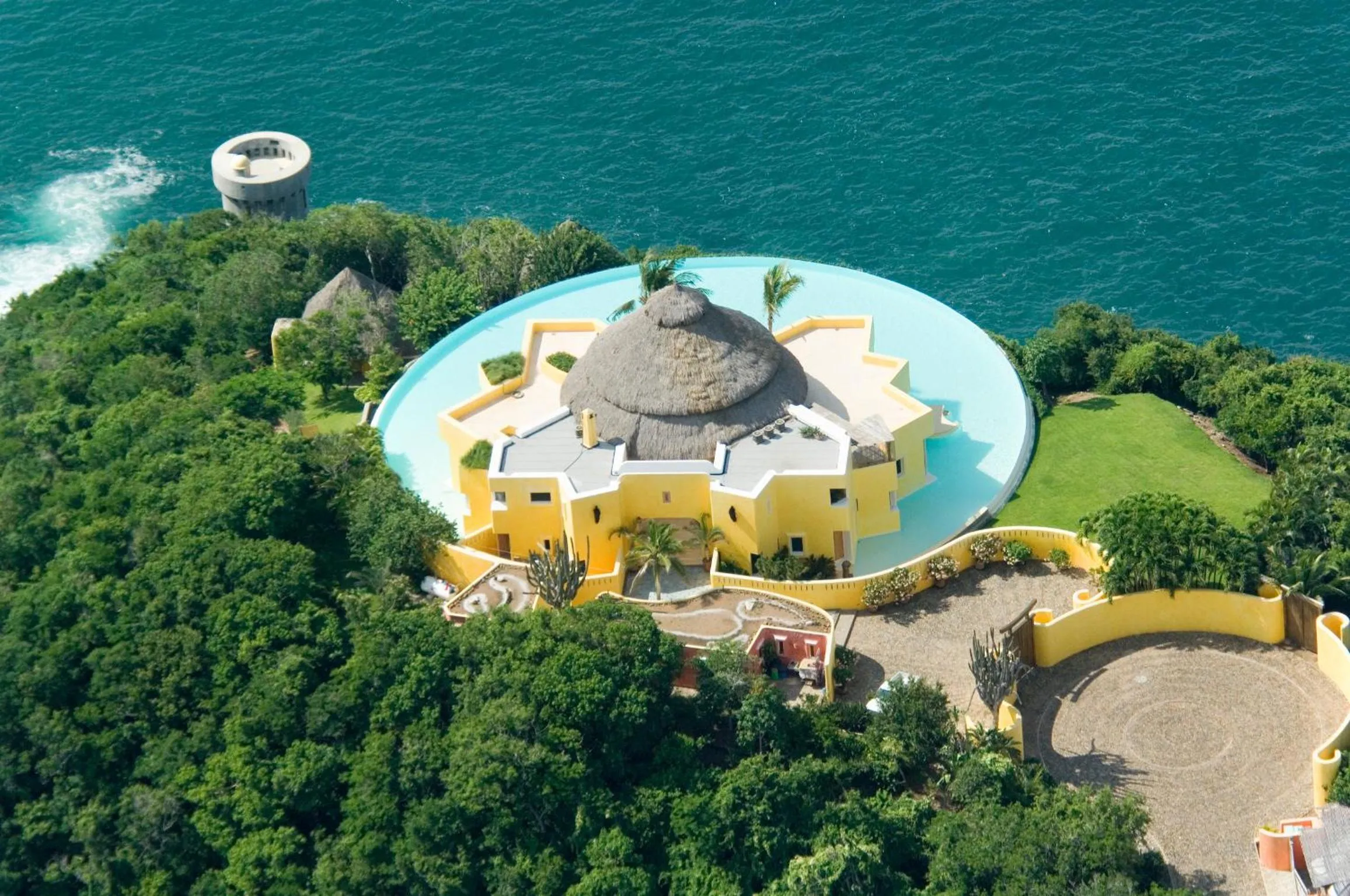 Bird's eye view in Iconic Villas in Careyes