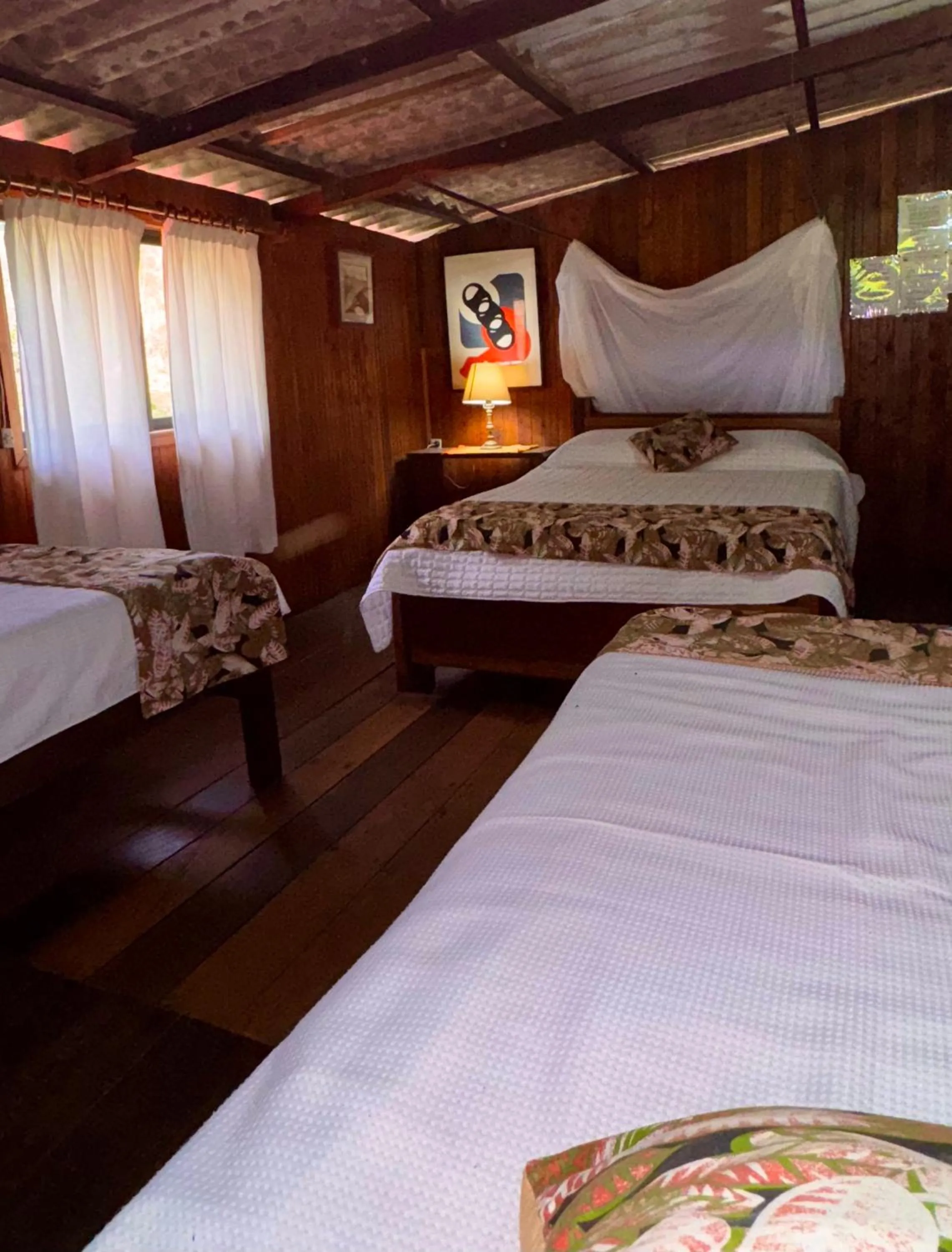 Bed in Posada Turística Rocas De Cabo Marzo