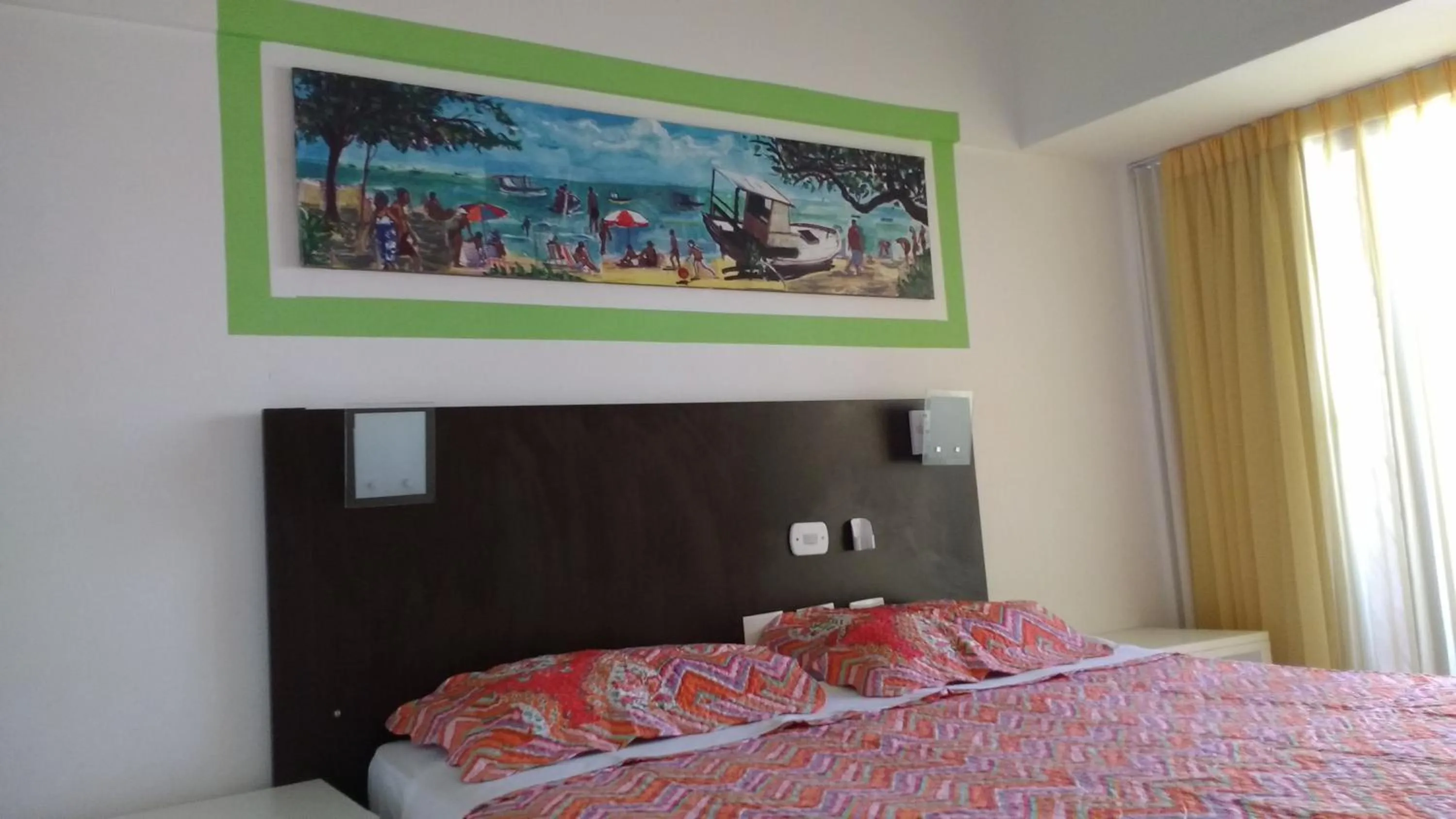 Bedroom, Bed in Pipa's Bay Apartamentos