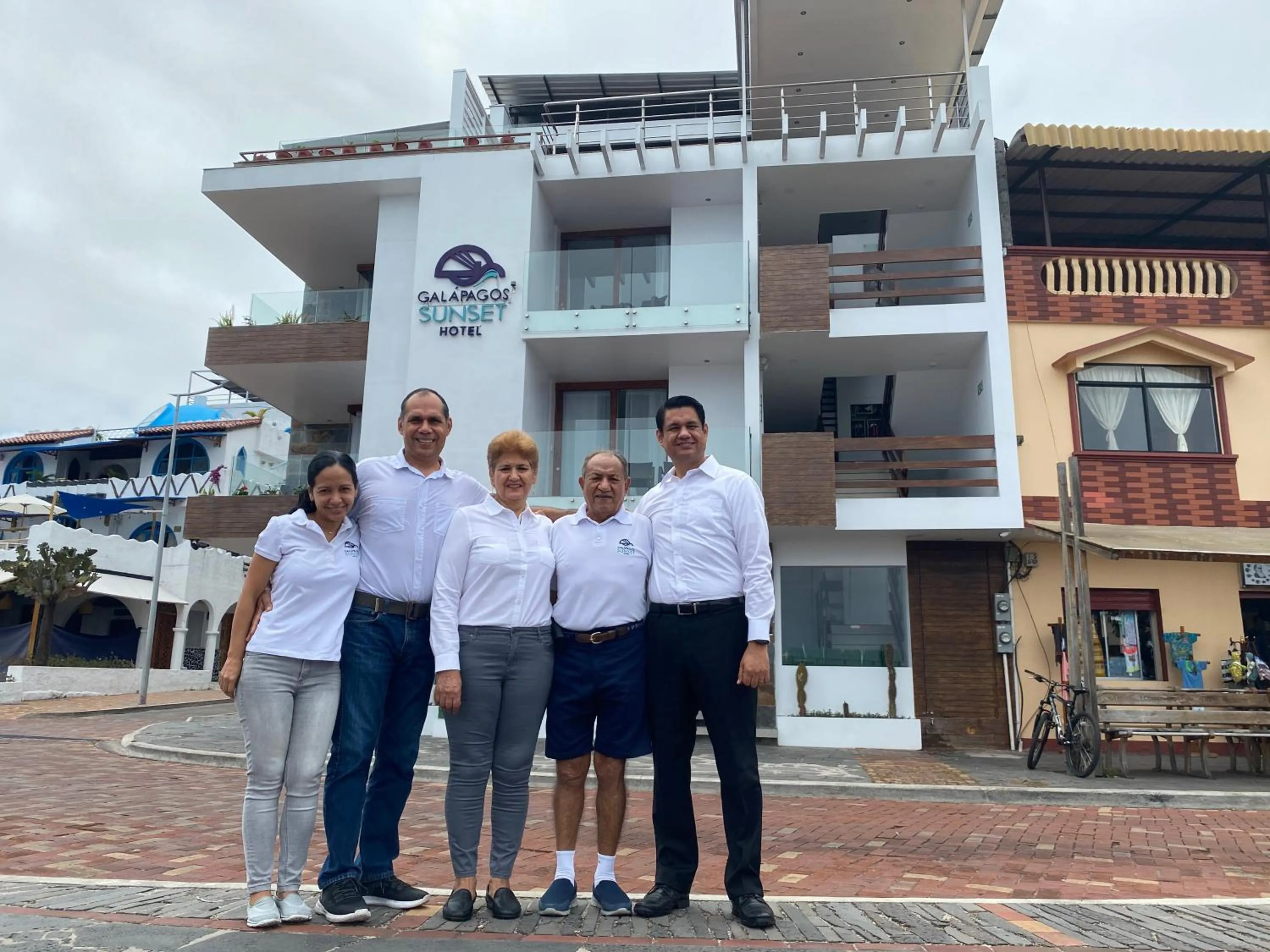 Staff in Galapagos Sunset Hotel