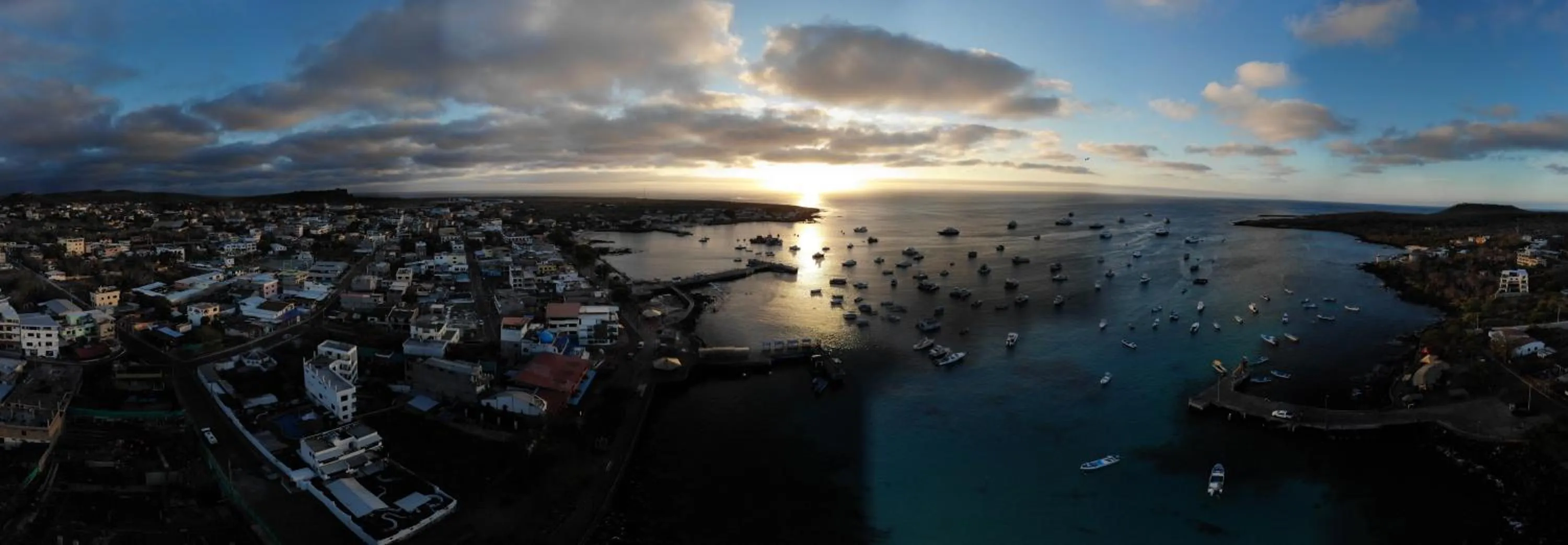 City view in Galapagos Sunset Hotel