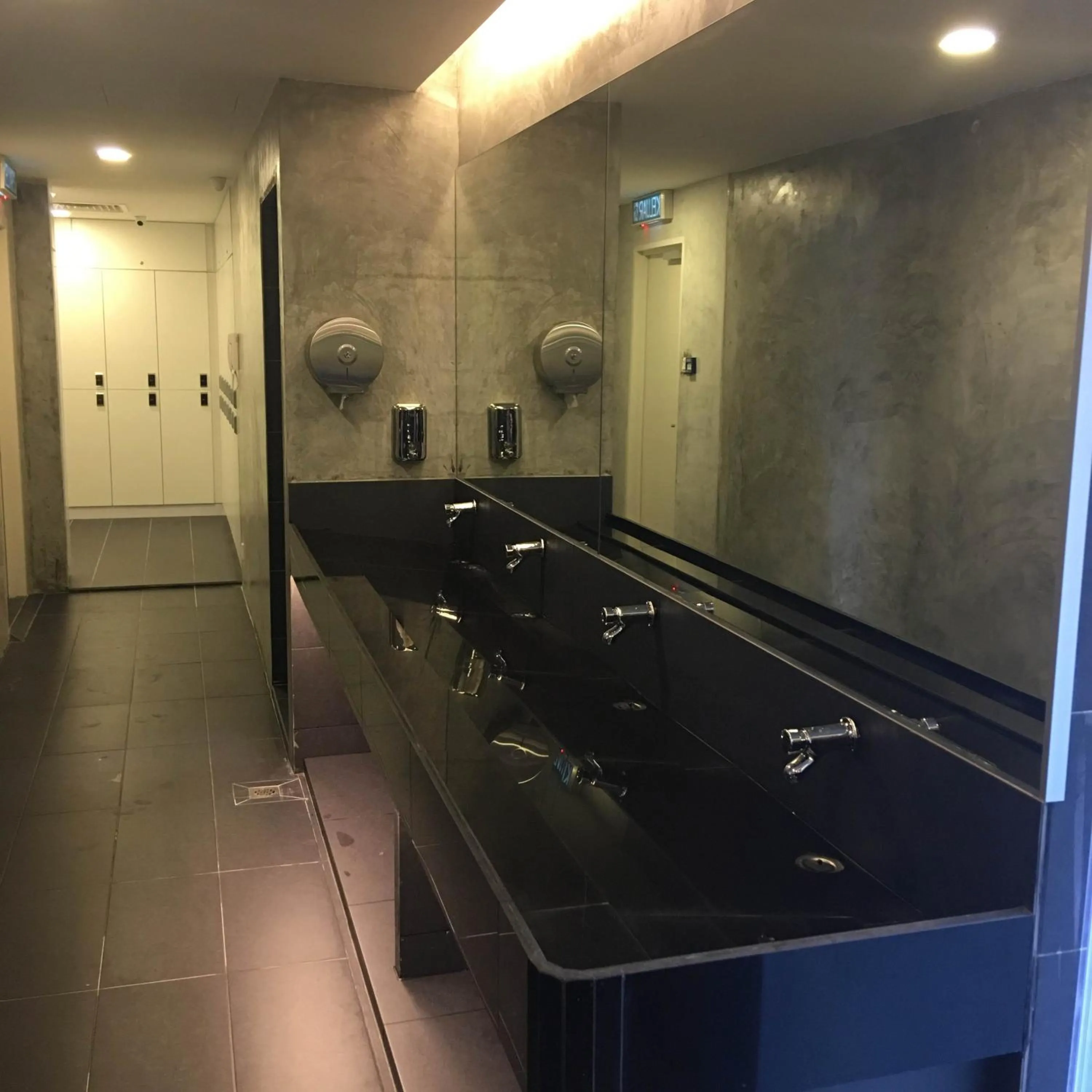 Toilet in M Qube Hotel