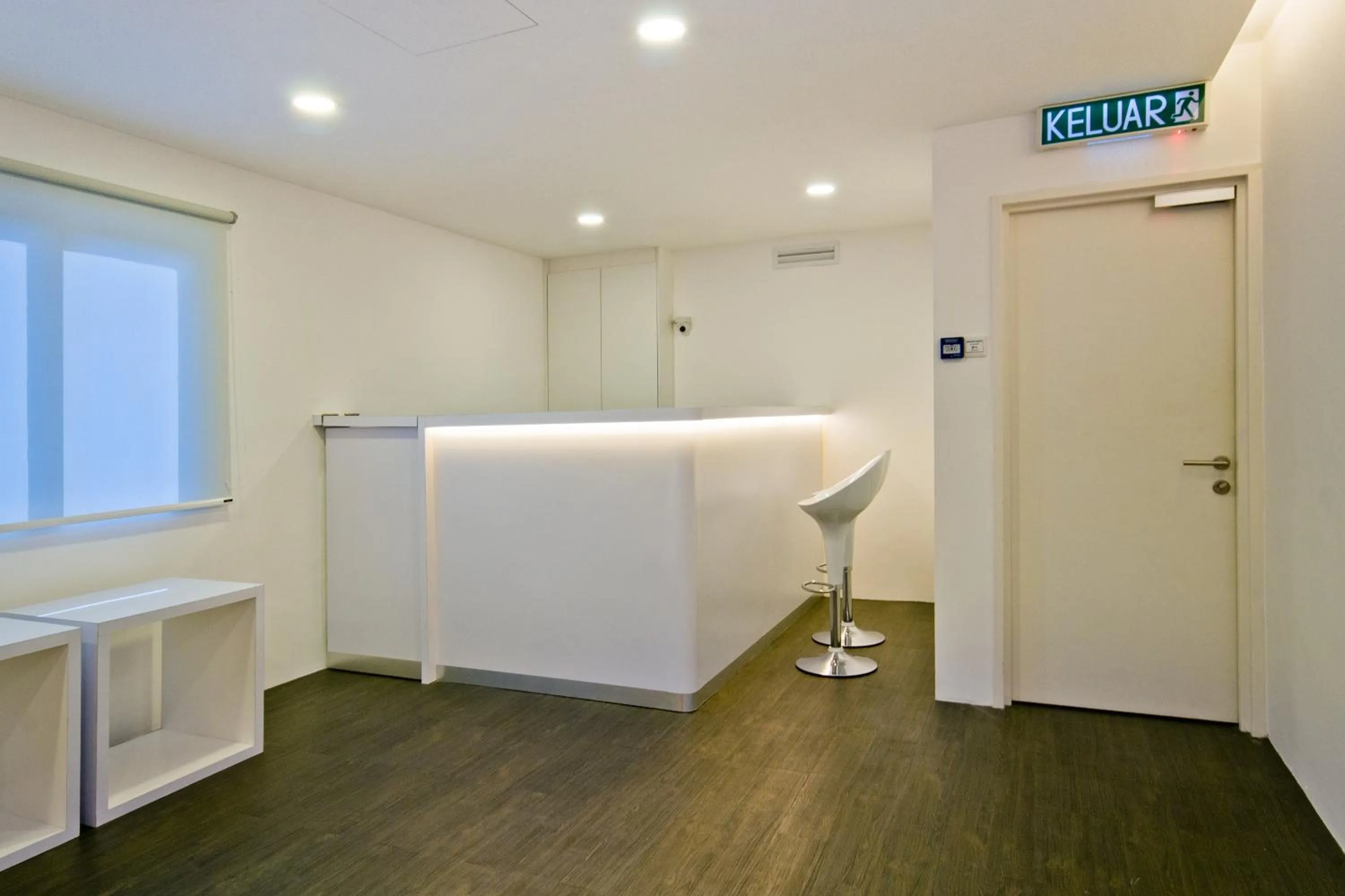 Decorative detail in M Qube Hotel