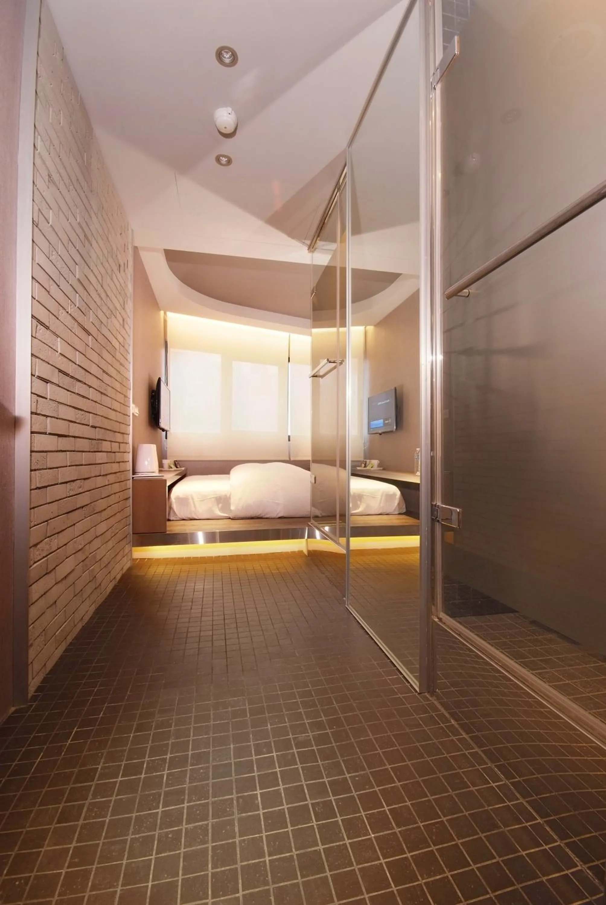 Decorative detail, Bed in Guest Hotel