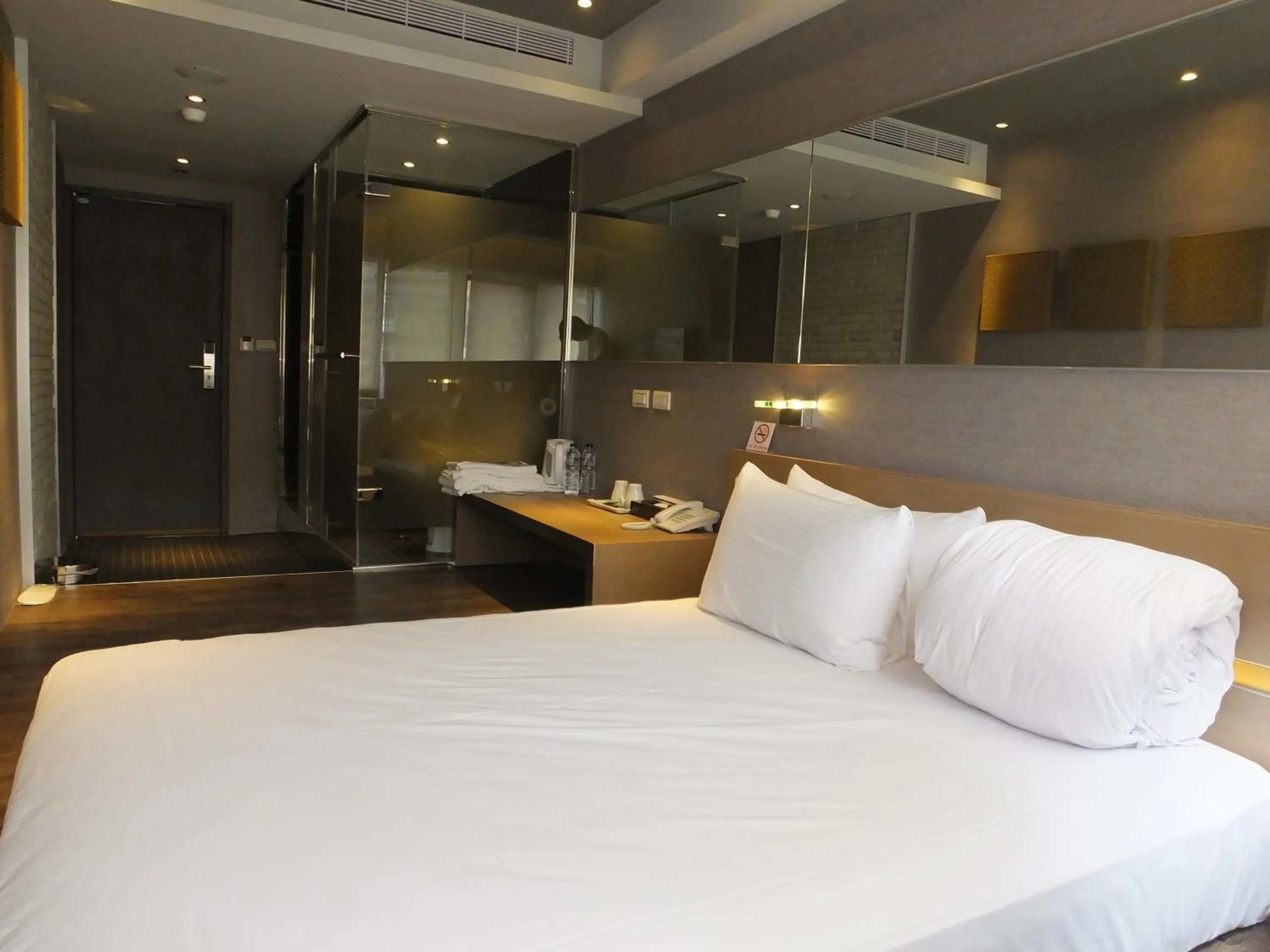 Decorative detail, Bed in Guest Hotel