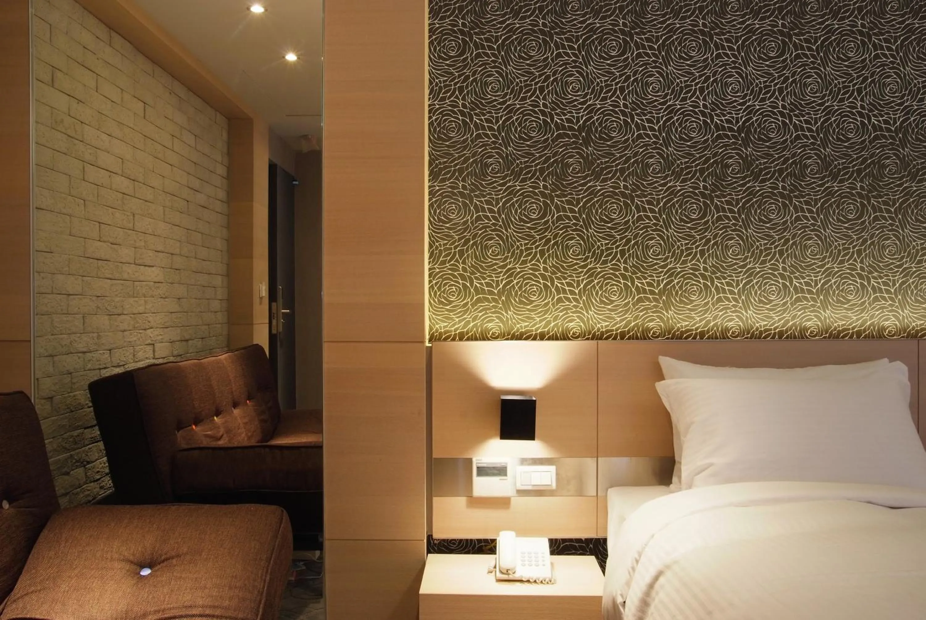 Decorative detail, Bed in Guest Hotel