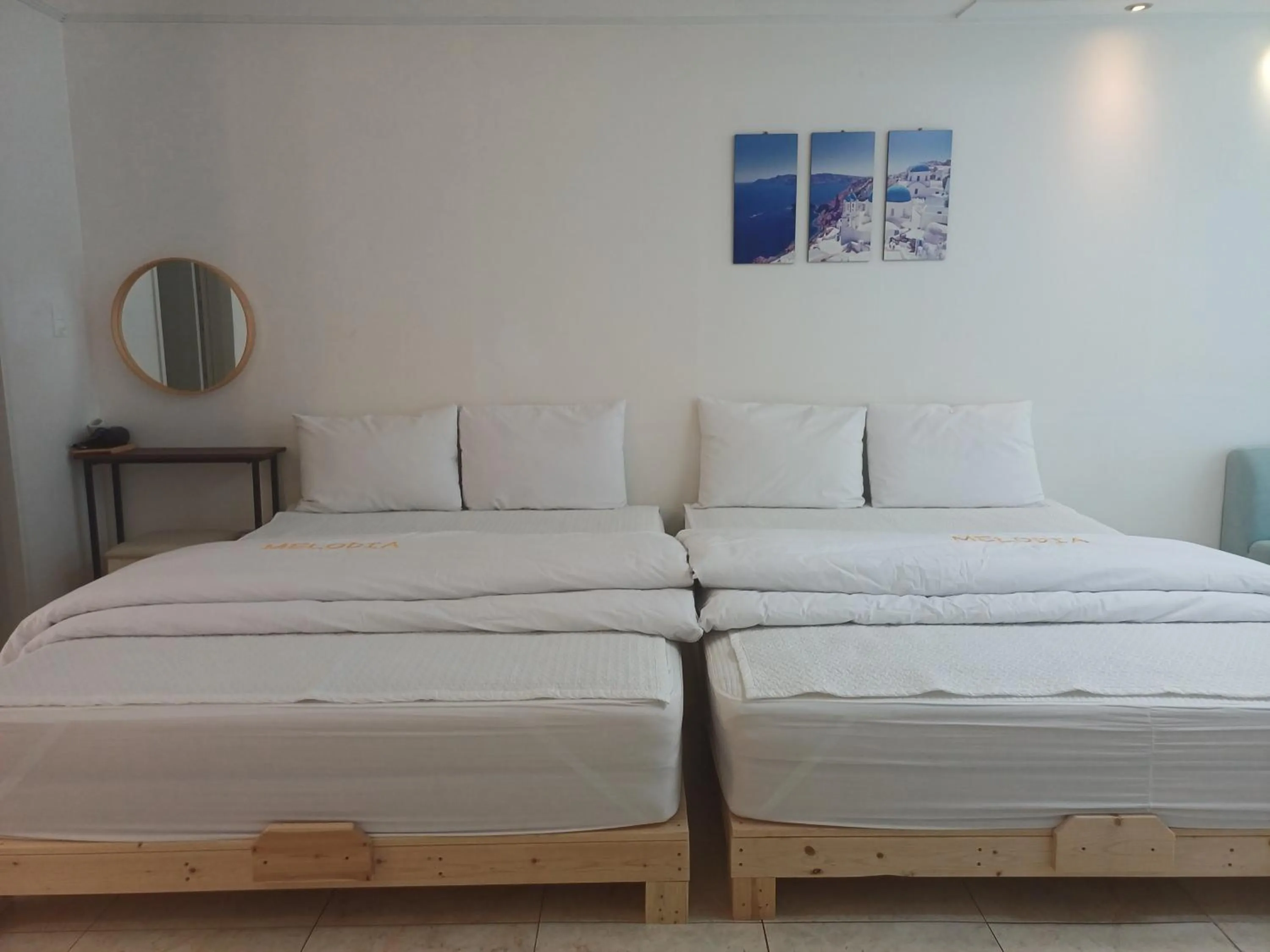 Bed in Melodia Pension