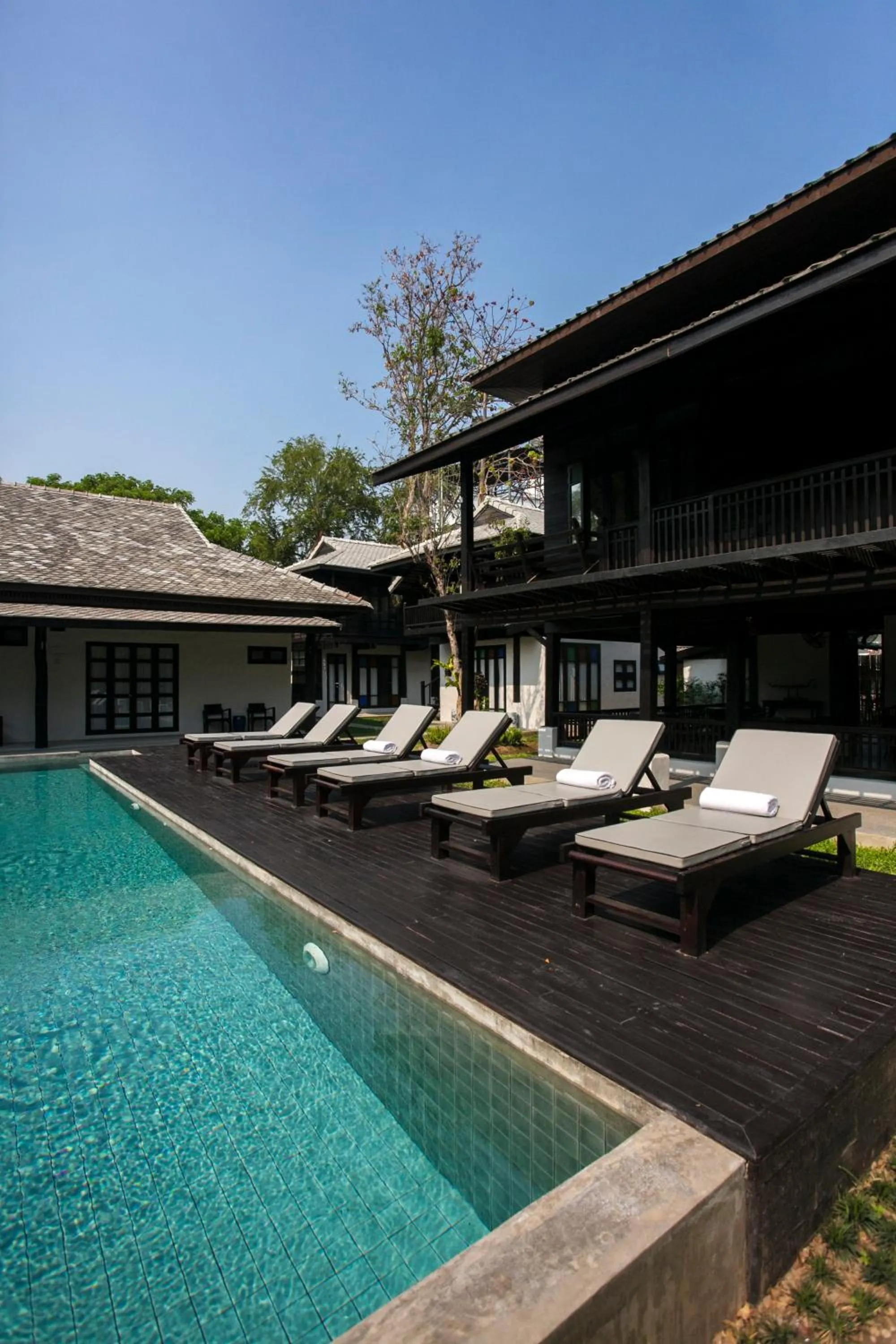 Swimming pool in Chotana Villa Hotel Chiang Mai