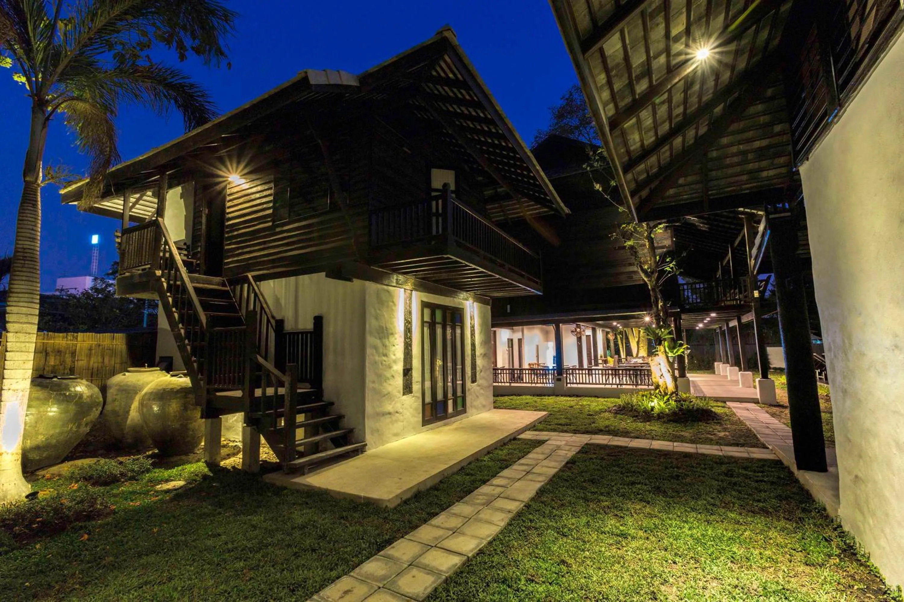 Property building in Chotana Villa Hotel Chiang Mai