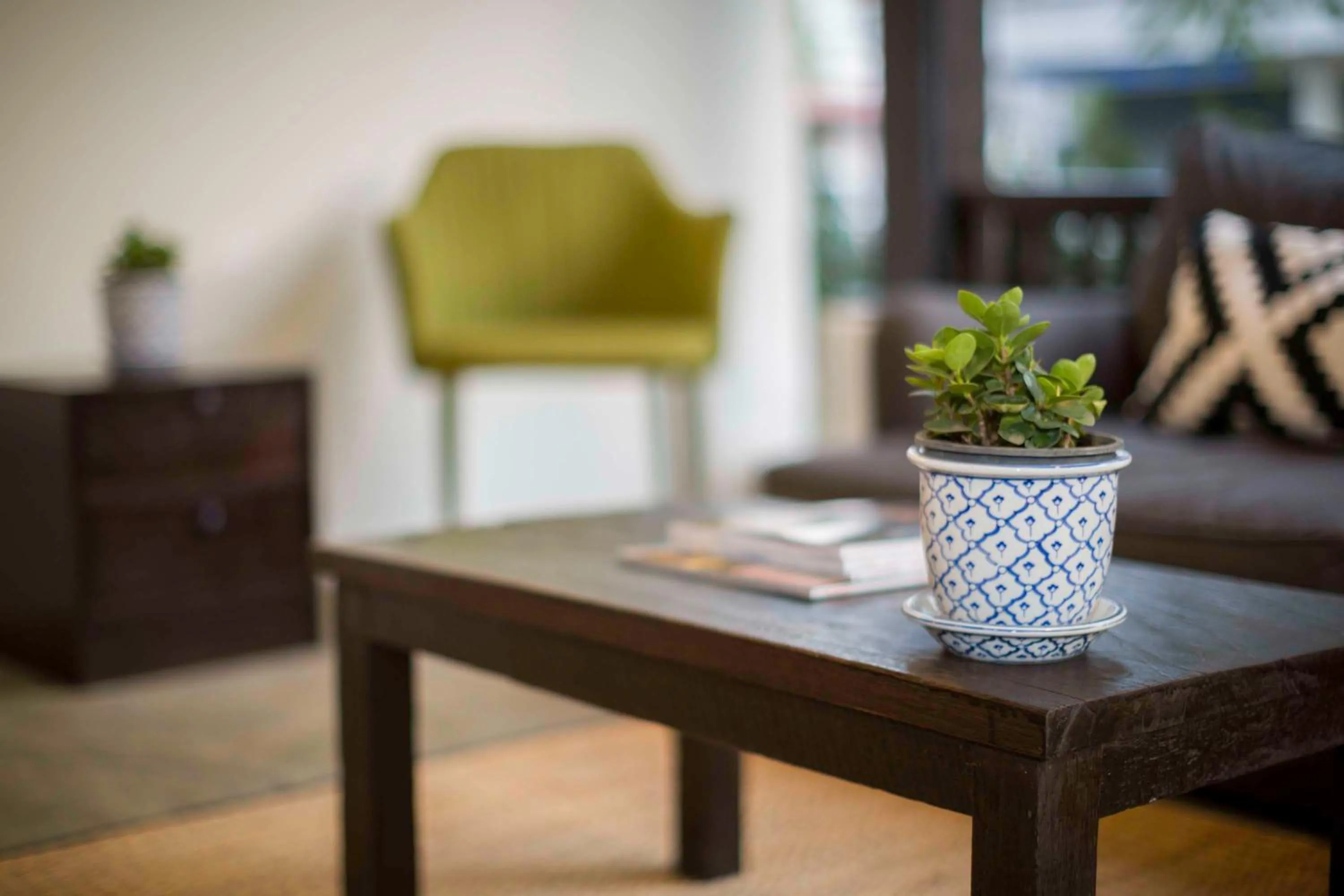Living room in Chotana Villa Hotel Chiang Mai