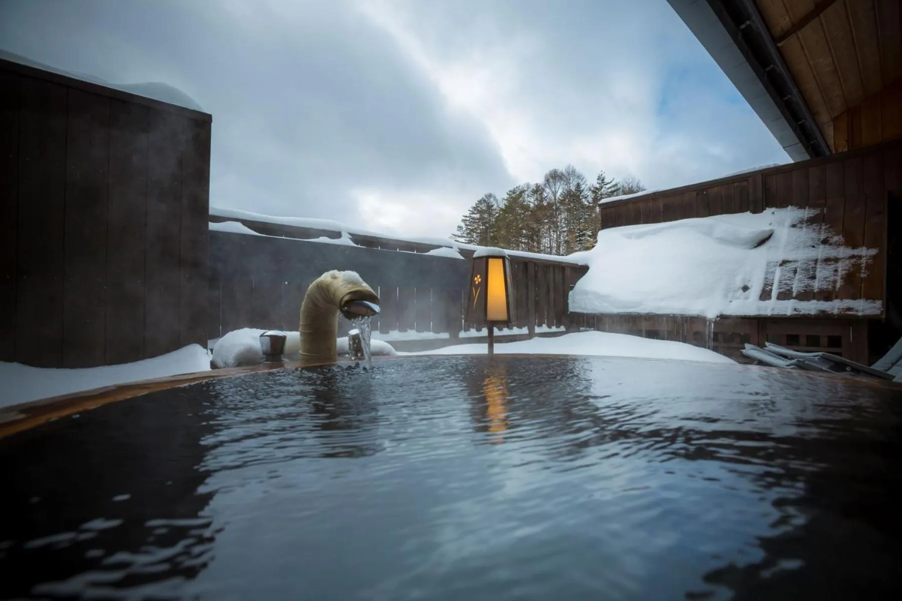 Open Air Bath in Tsutaya Tokinoyado Kazari