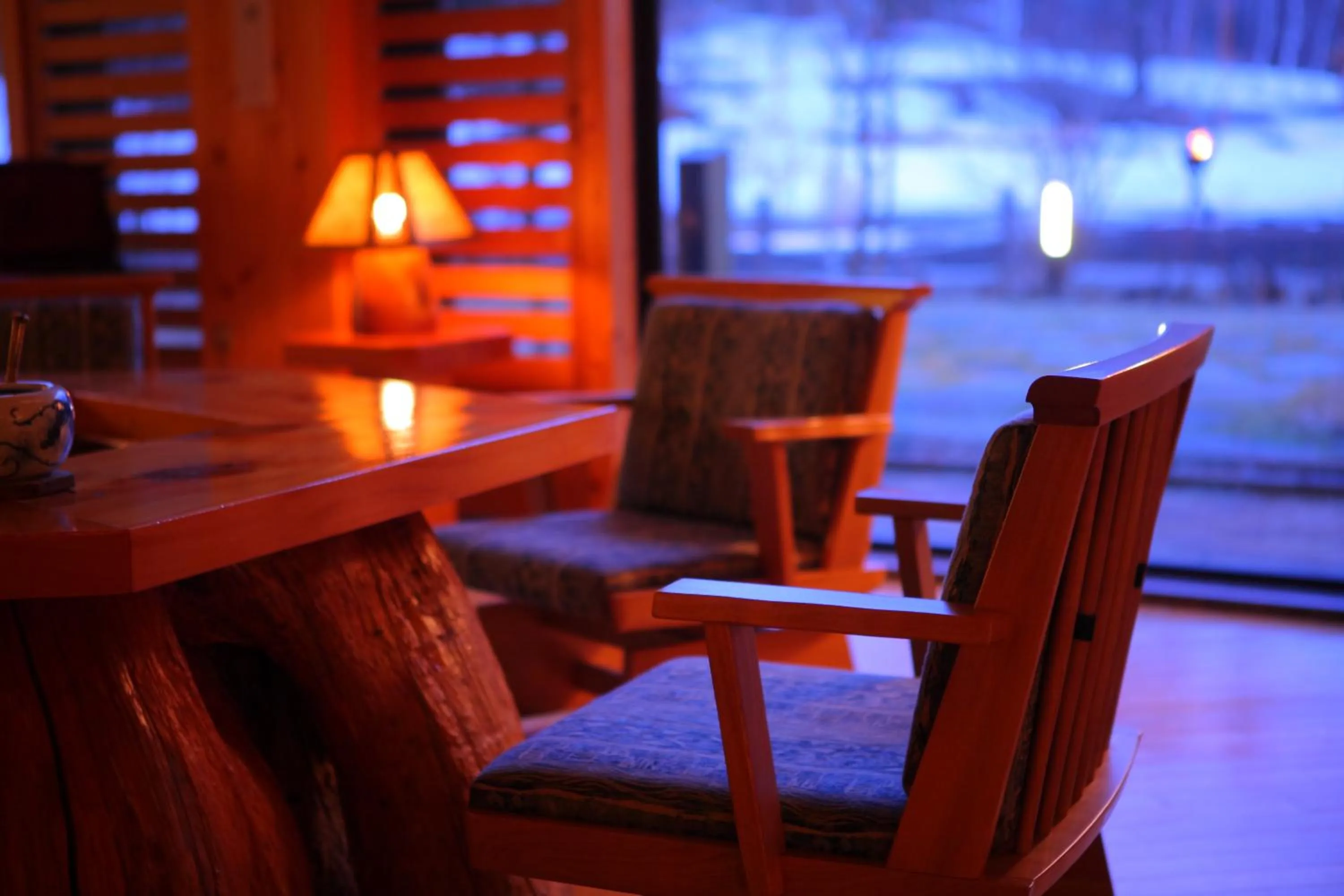 Communal lounge/ TV room in Tsutaya Tokinoyado Kazari