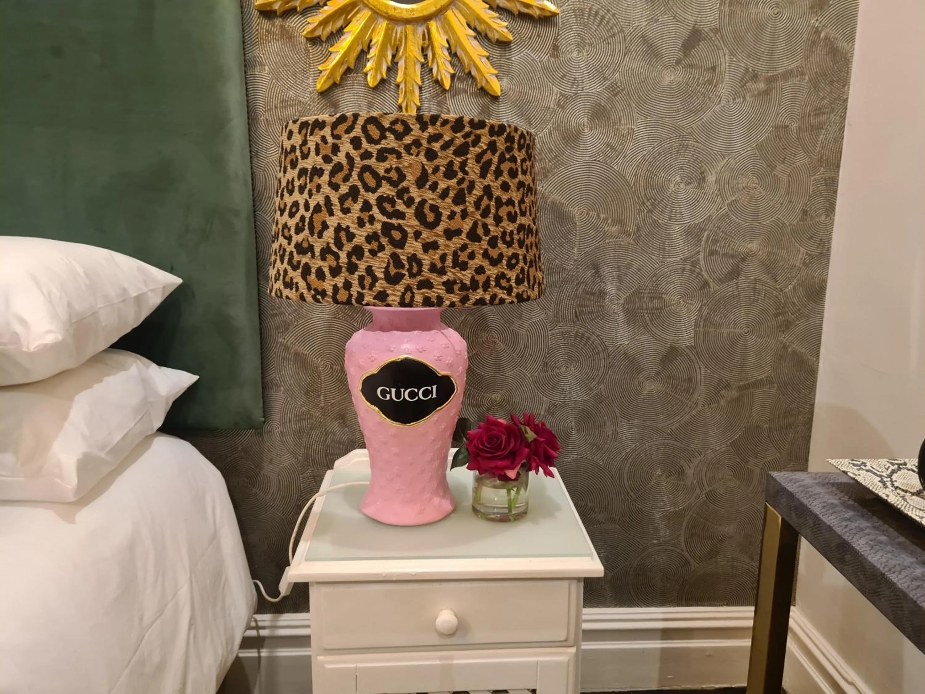 Decorative detail, Bed in Smithgrove Guesthouse