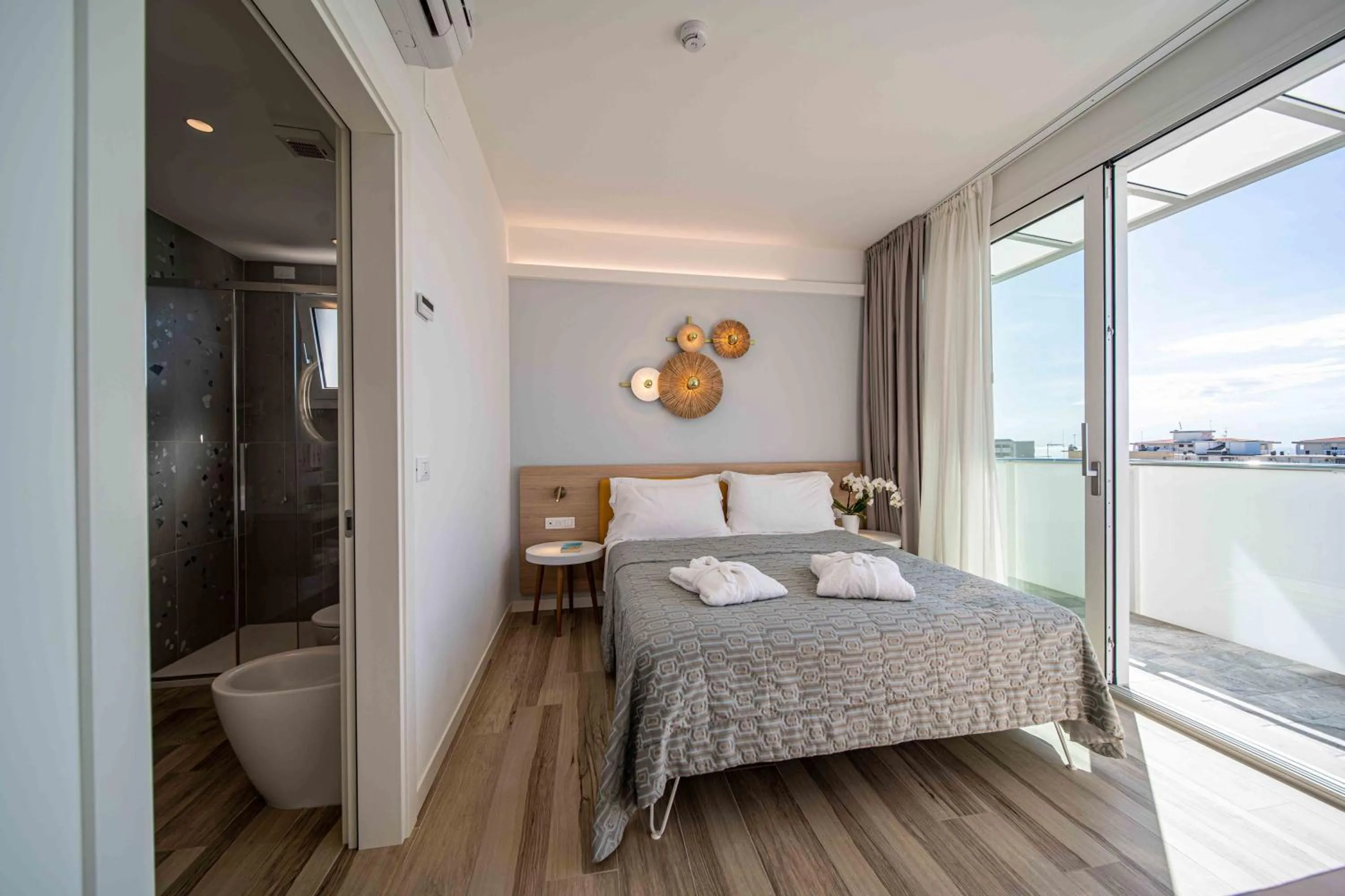 Bedroom, Bed in Hotel Palma de Majorca