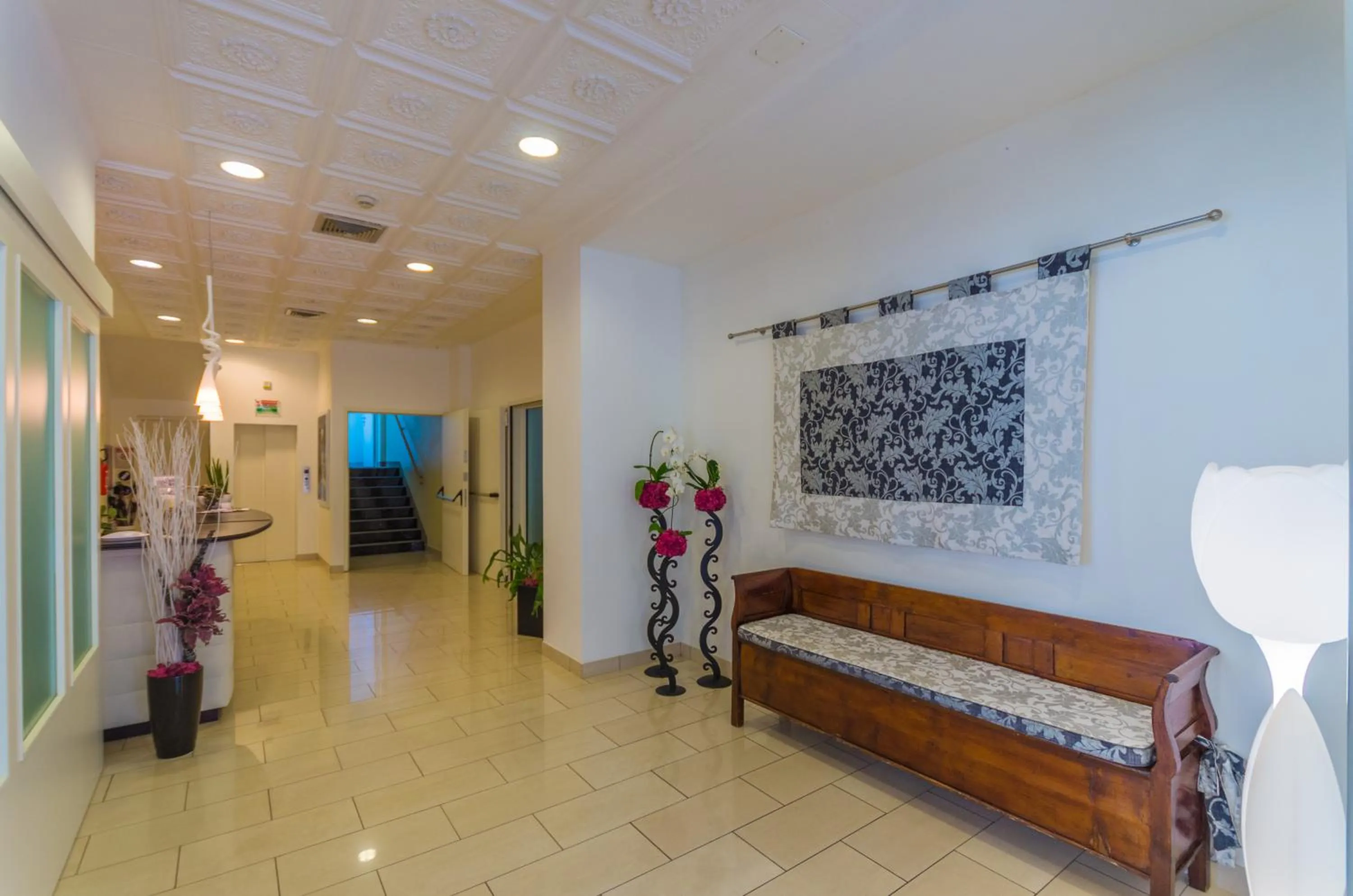 Lobby or reception in Hotel Palma de Majorca