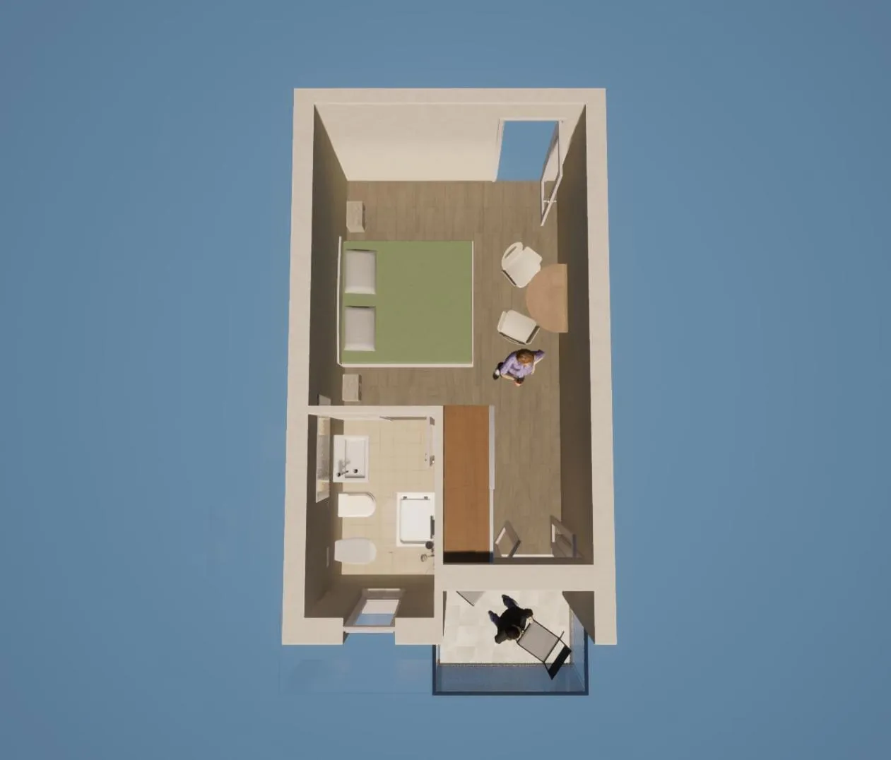 Floor plan in Hotel Palma de Majorca