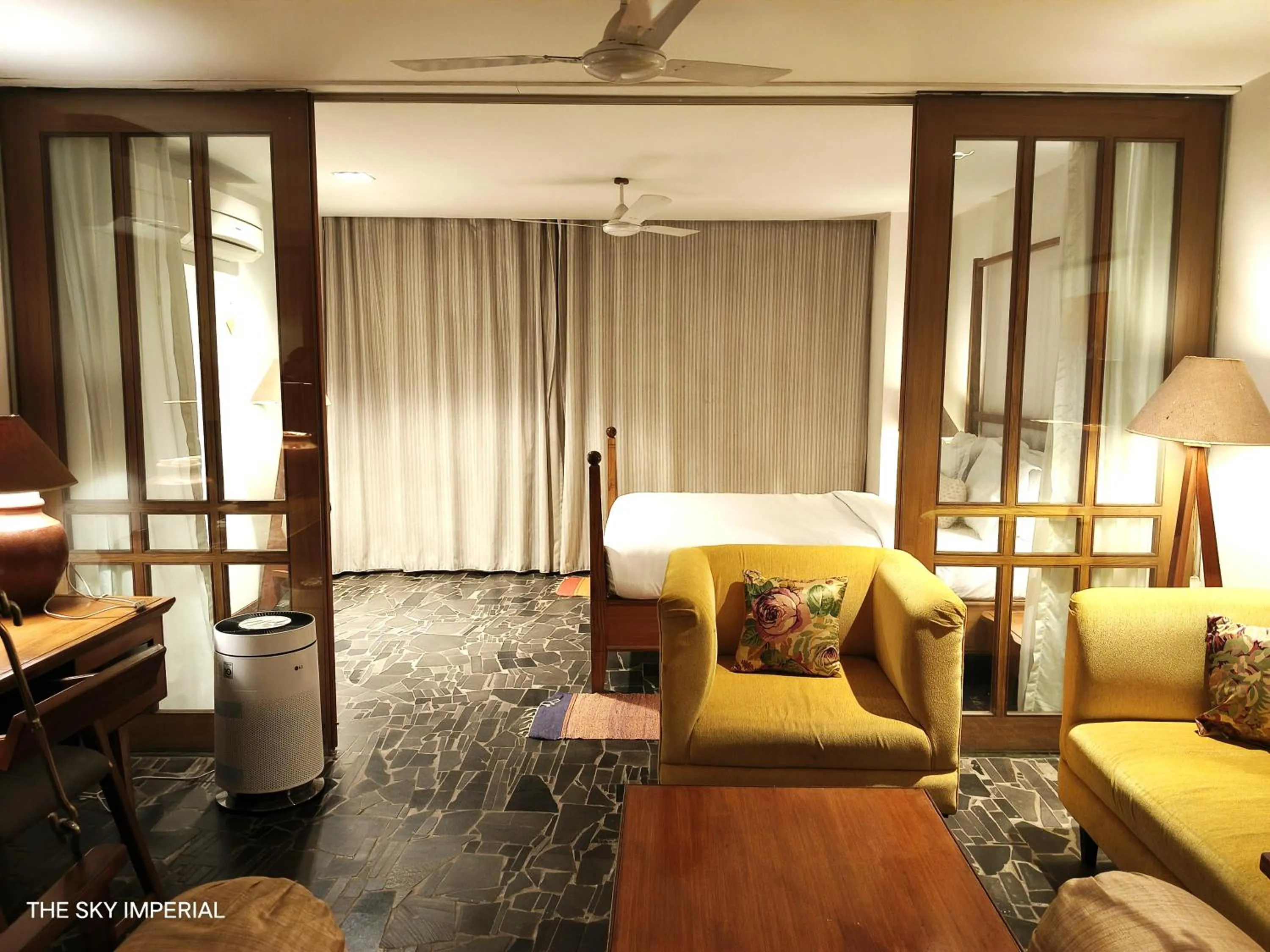 Bed in The Sky Imperial Aarivaa Luxury Stays