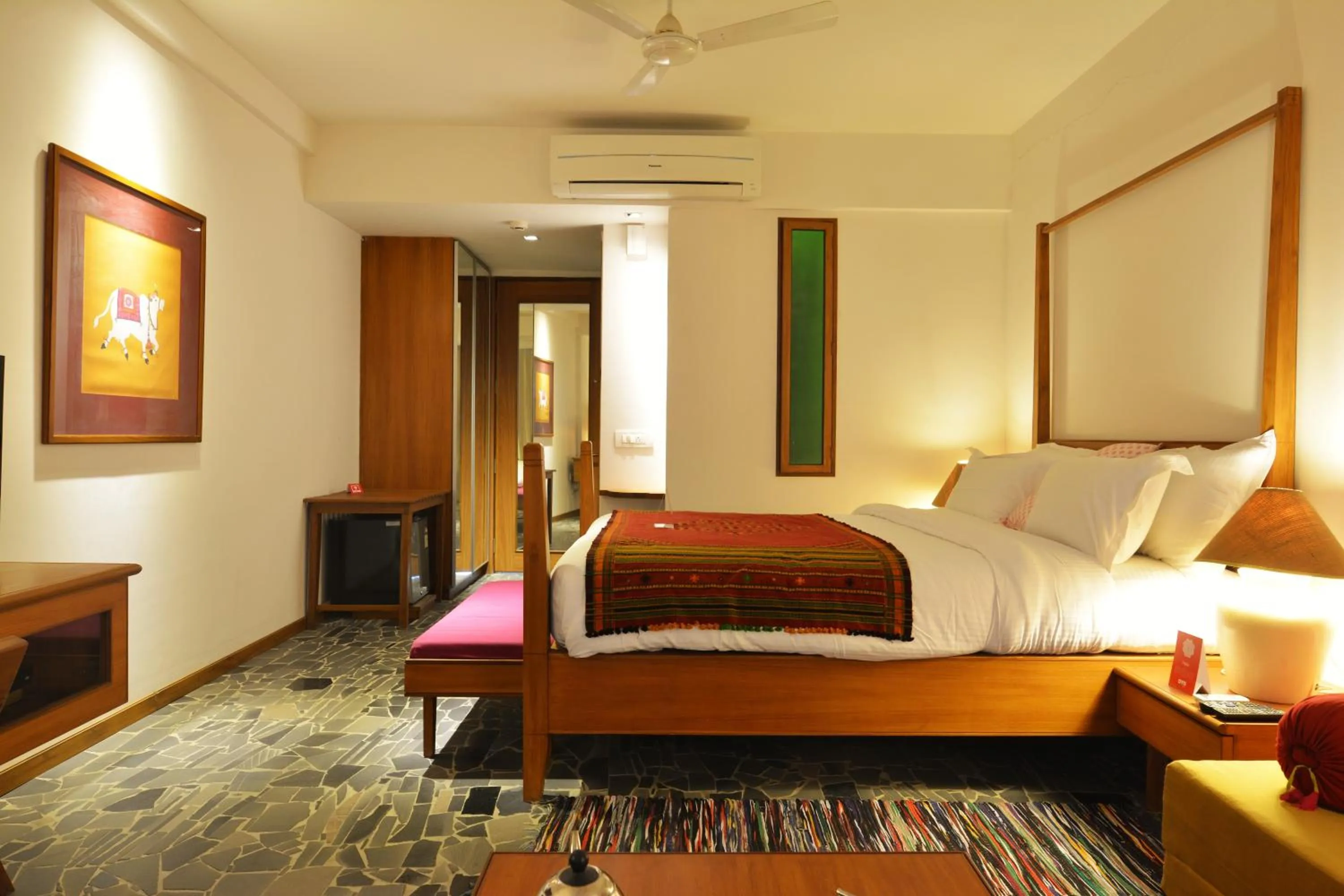 Photo of the whole room, Bed in The Sky Imperial Aarivaa Luxury Stays
