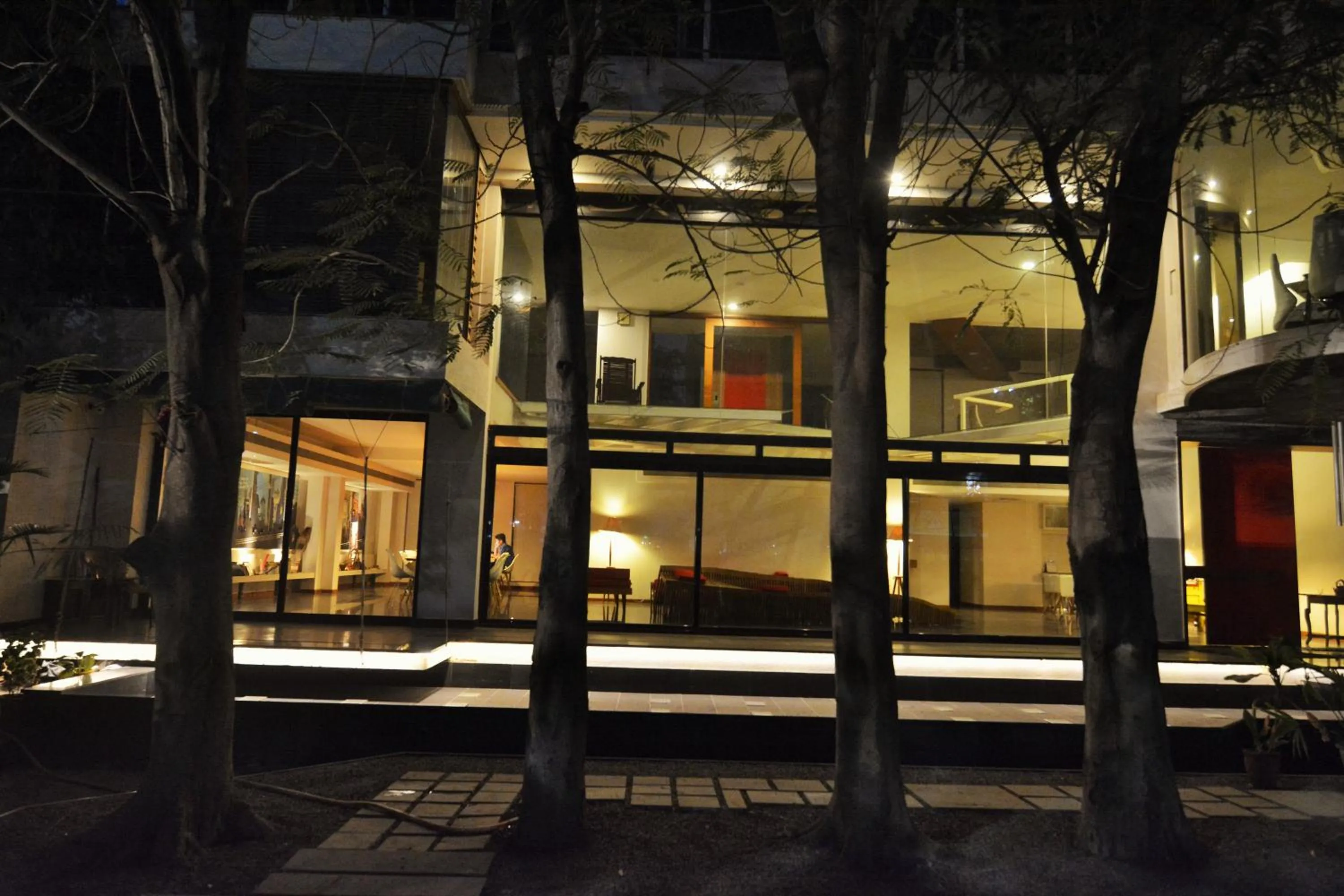 Facade/entrance in The Sky Imperial Aarivaa Luxury Stays