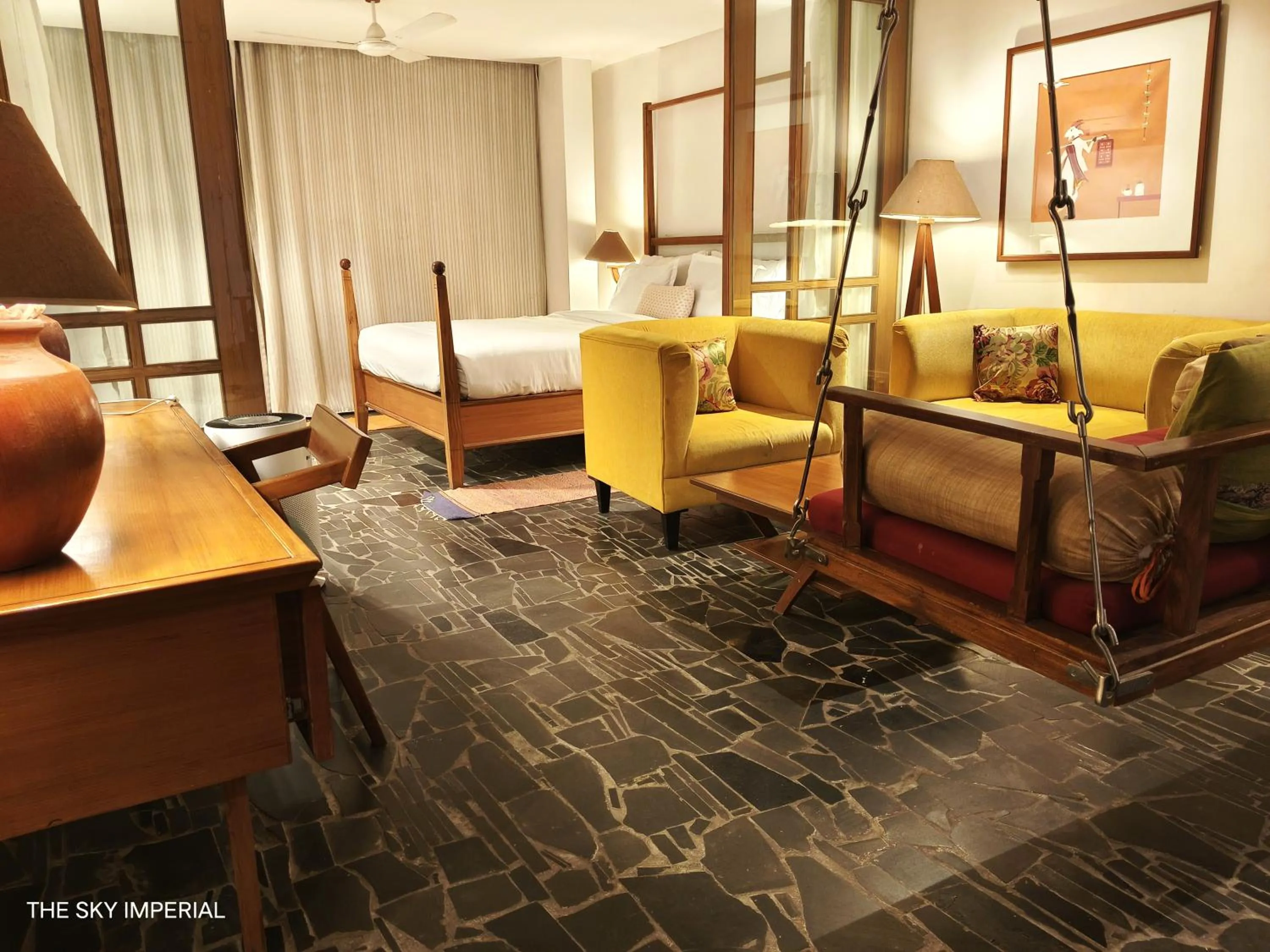 Bed in The Sky Imperial Aarivaa Luxury Stays