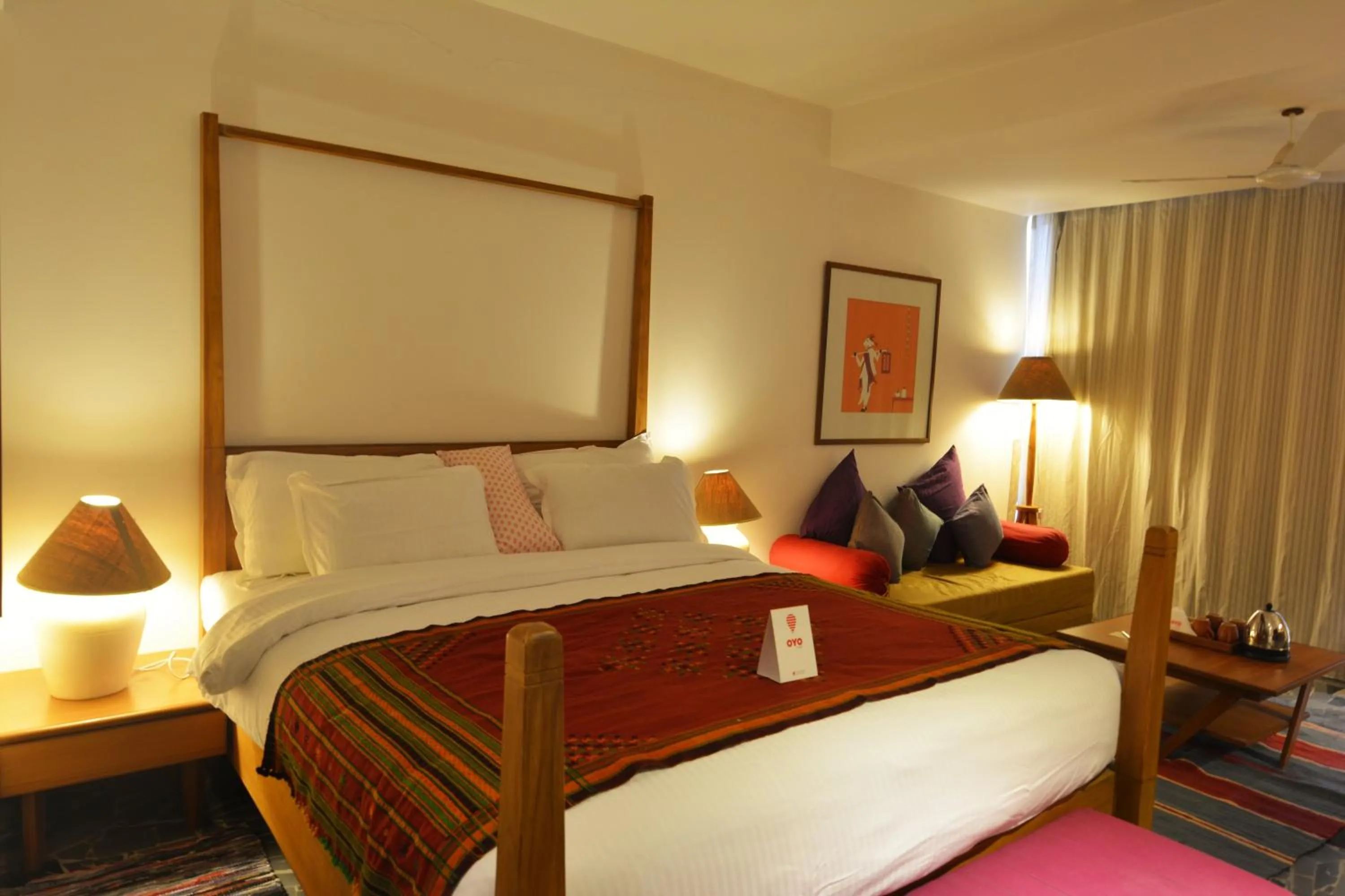 Photo of the whole room, Bed in The Sky Imperial Aarivaa Luxury Stays