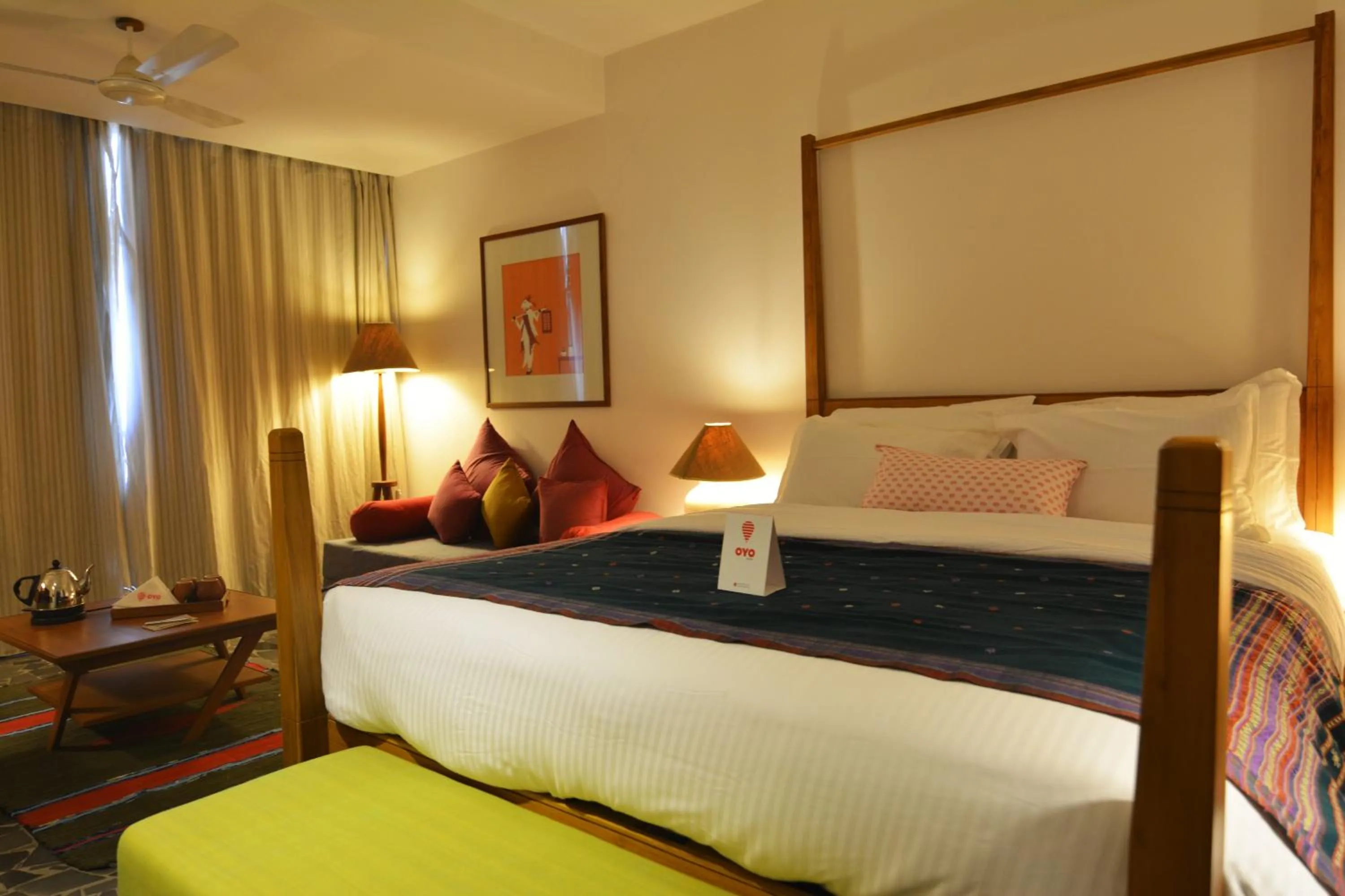 Photo of the whole room, Bed in The Sky Imperial Aarivaa Luxury Stays