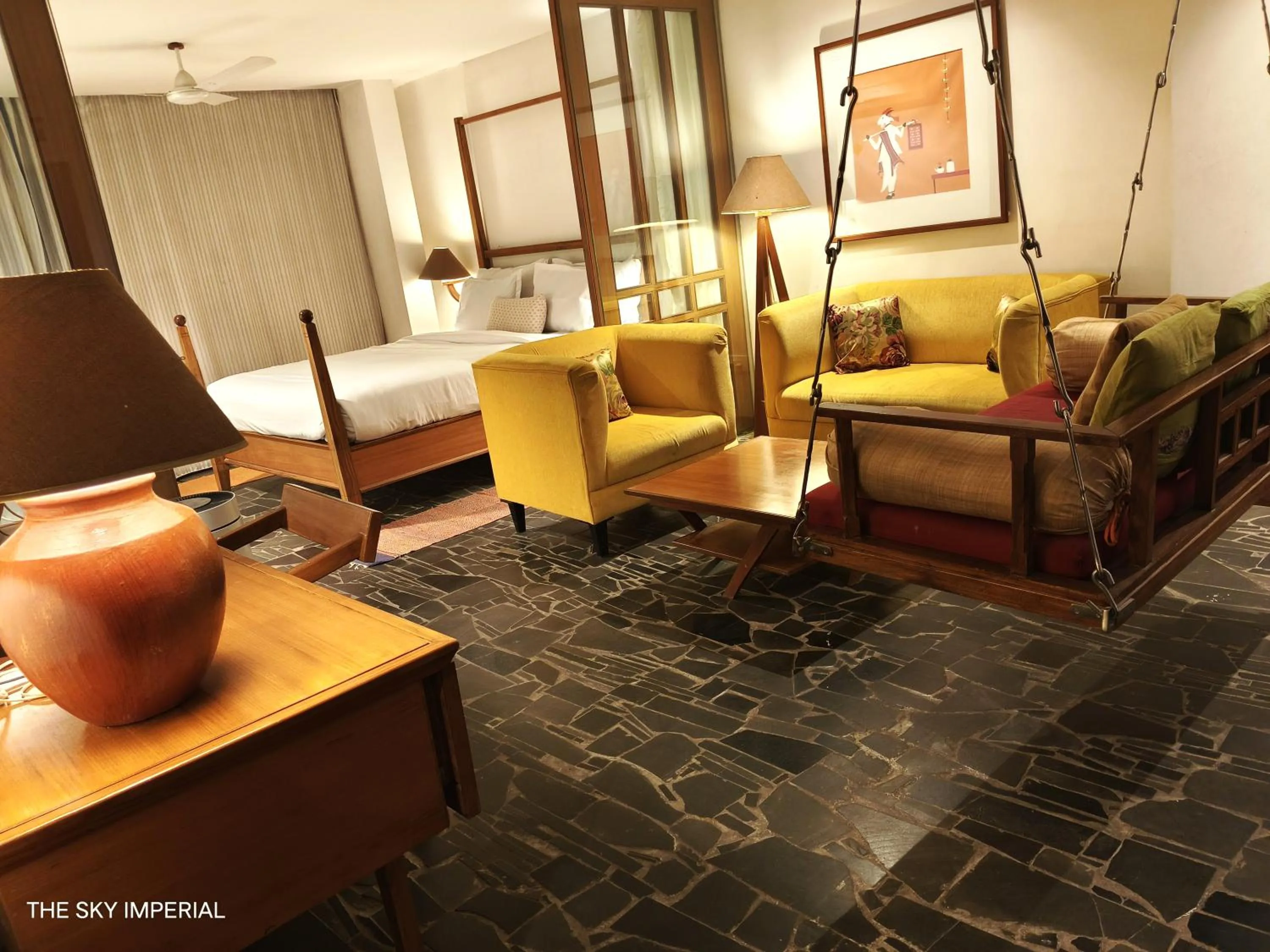 Bed in The Sky Imperial Aarivaa Luxury Stays