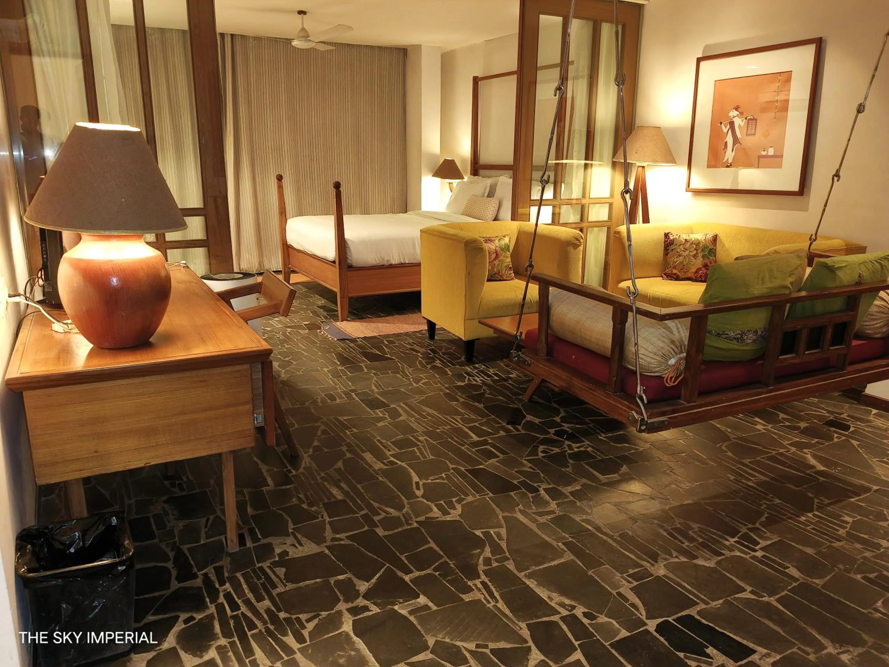 Bed in The Sky Imperial Aarivaa Luxury Stays