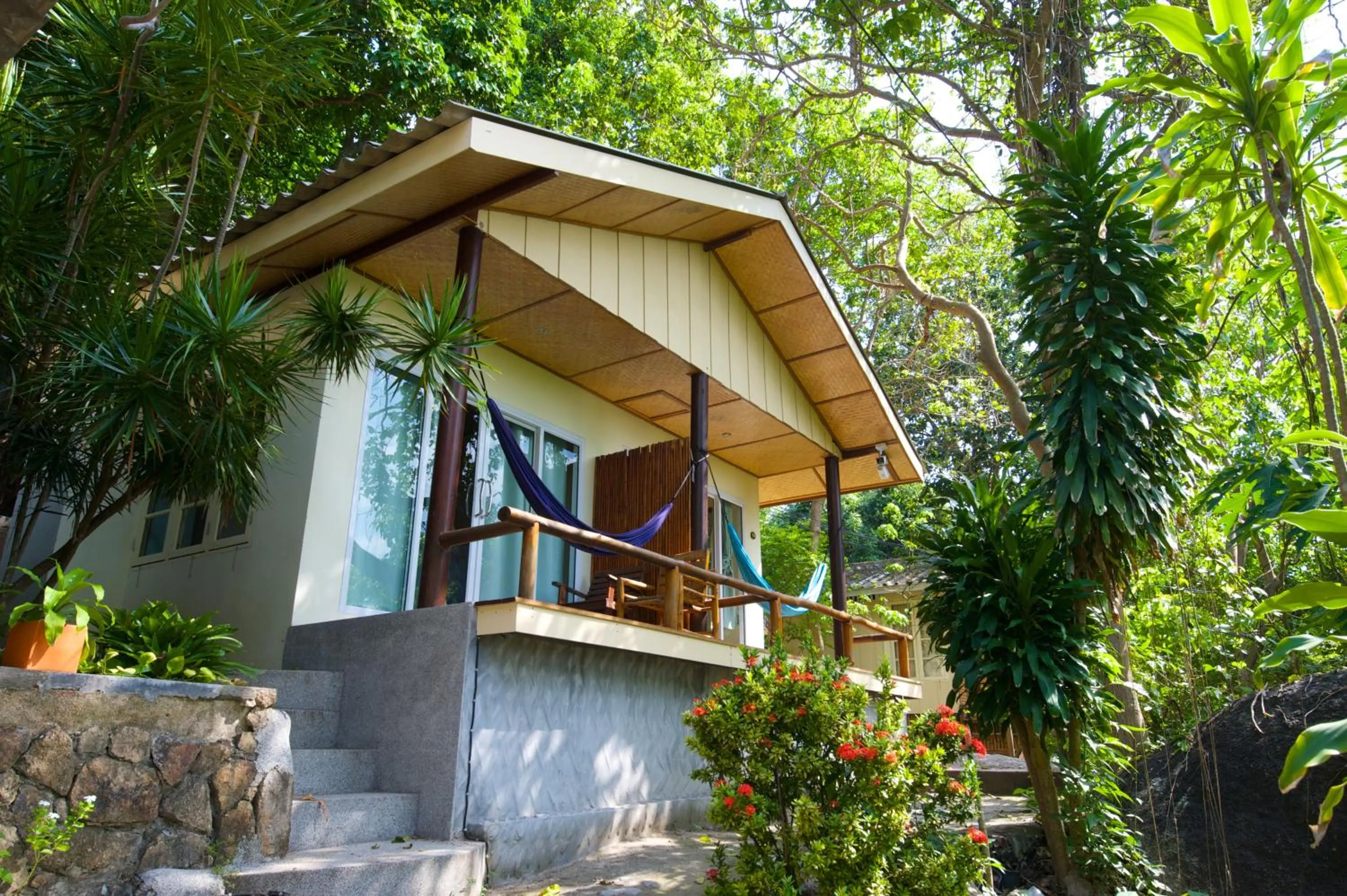 Property building in Bubble Bungalow