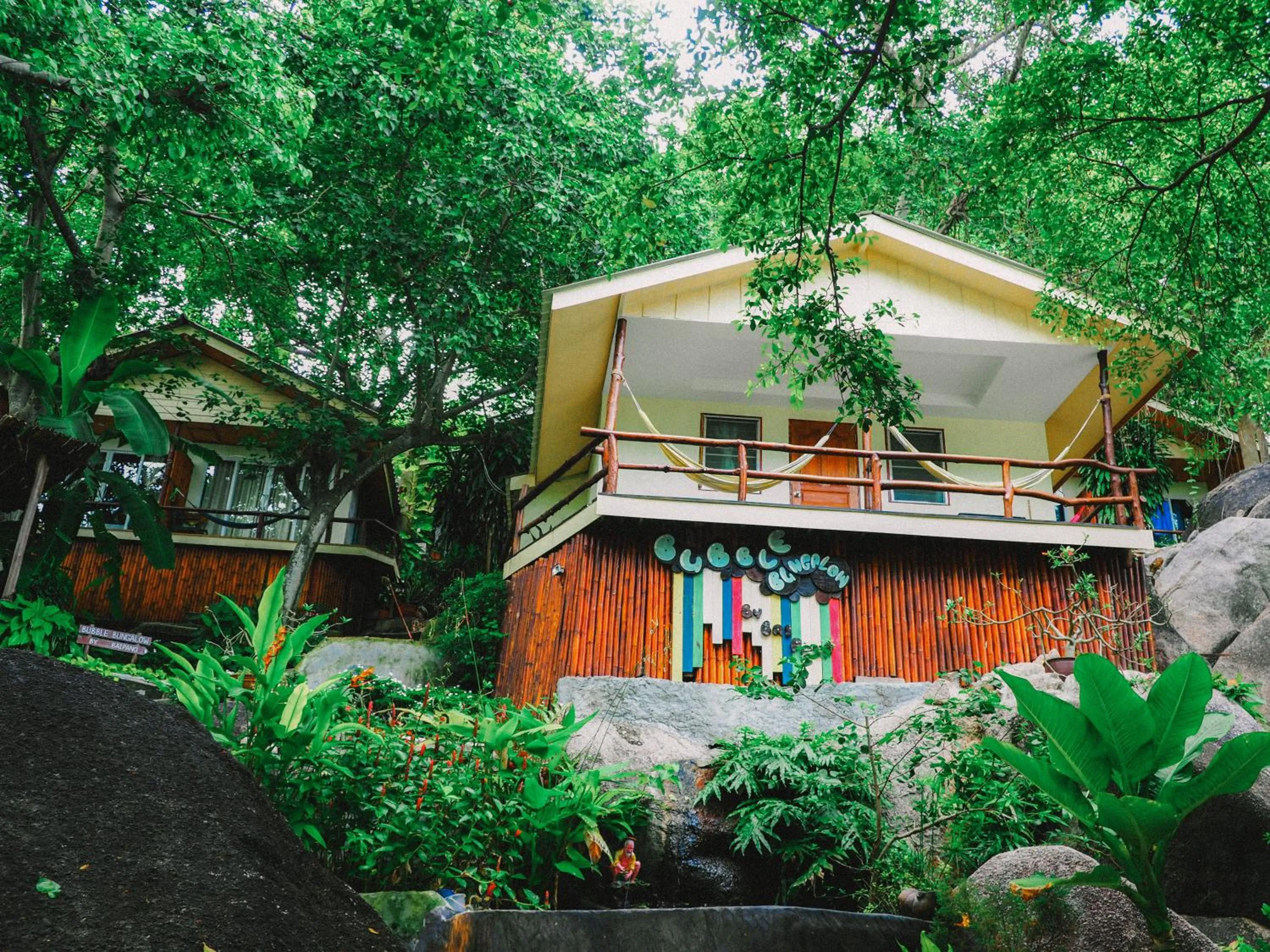 Property building in Bubble Bungalow