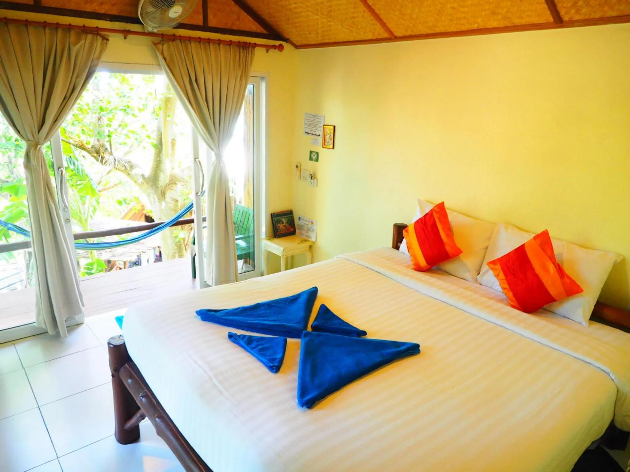 Bed in Bubble Bungalow