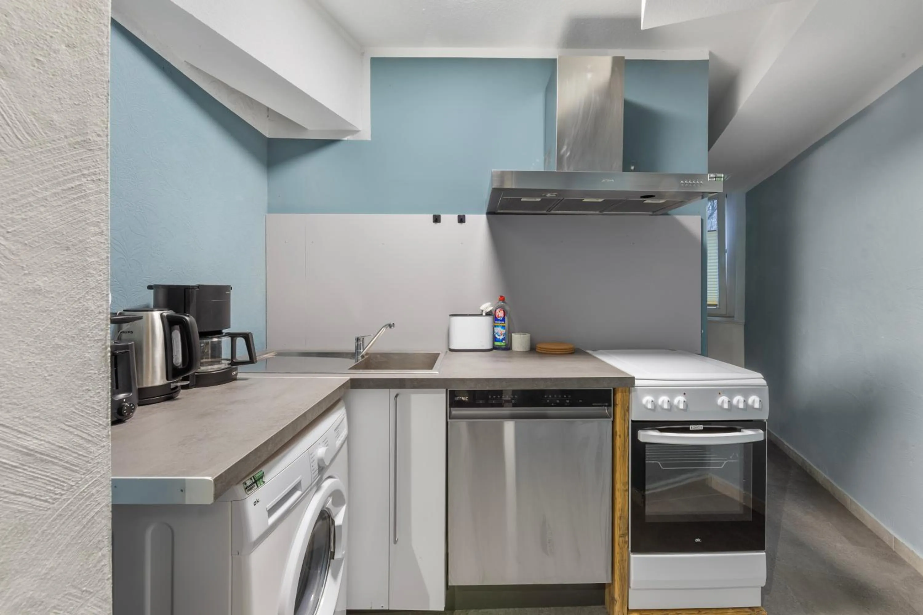 dishwasher in Big family apartment Berlin Treptower Park