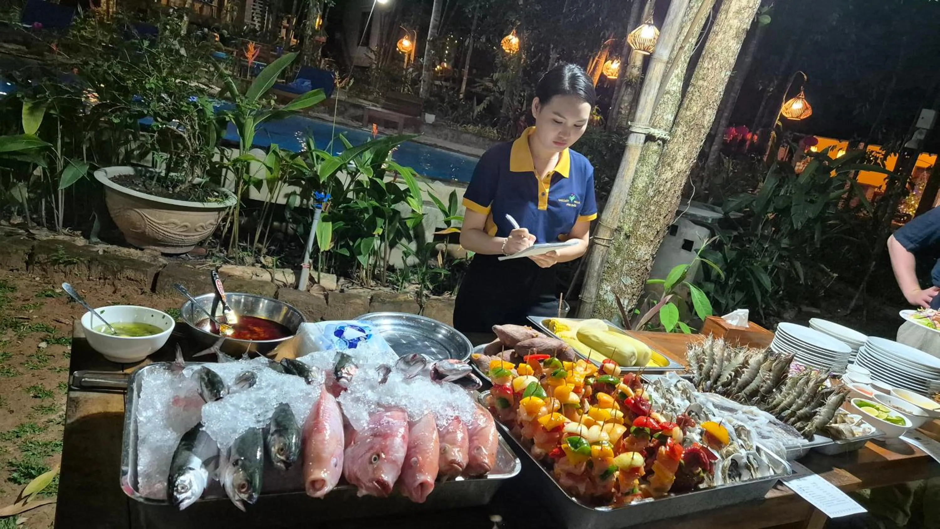 Restaurant/places to eat in Valley Village Phu Quoc