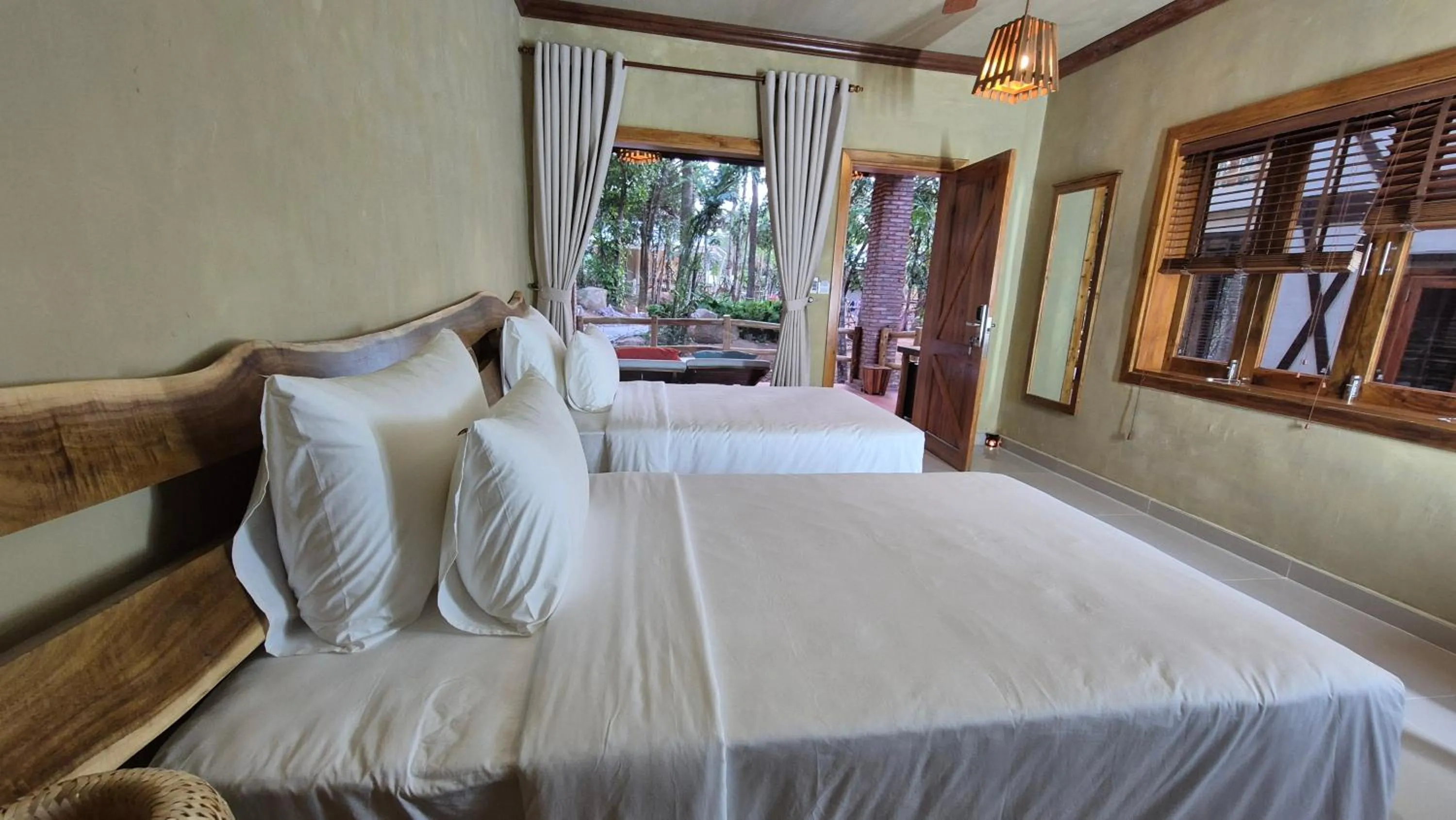 Bed in Valley Village Resort Phu Quoc