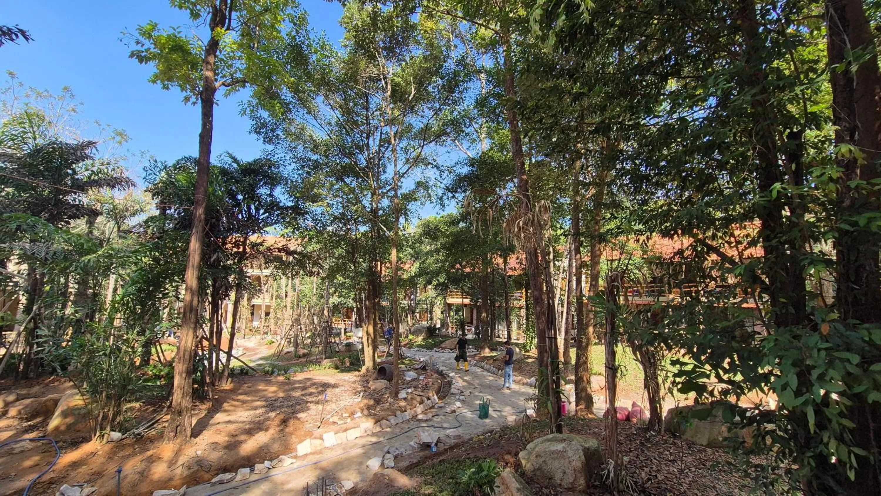 Garden view in Valley Village Phu Quoc