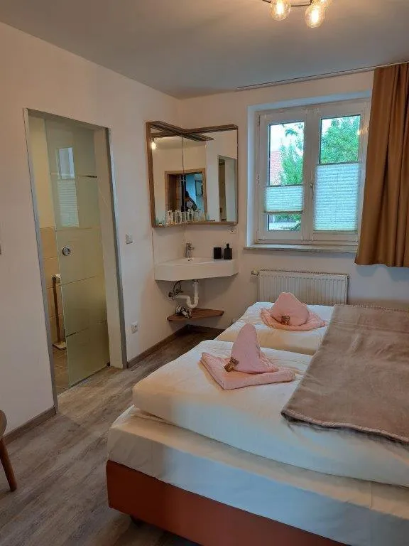 Photo of the whole room, Bed in Rathausstuben