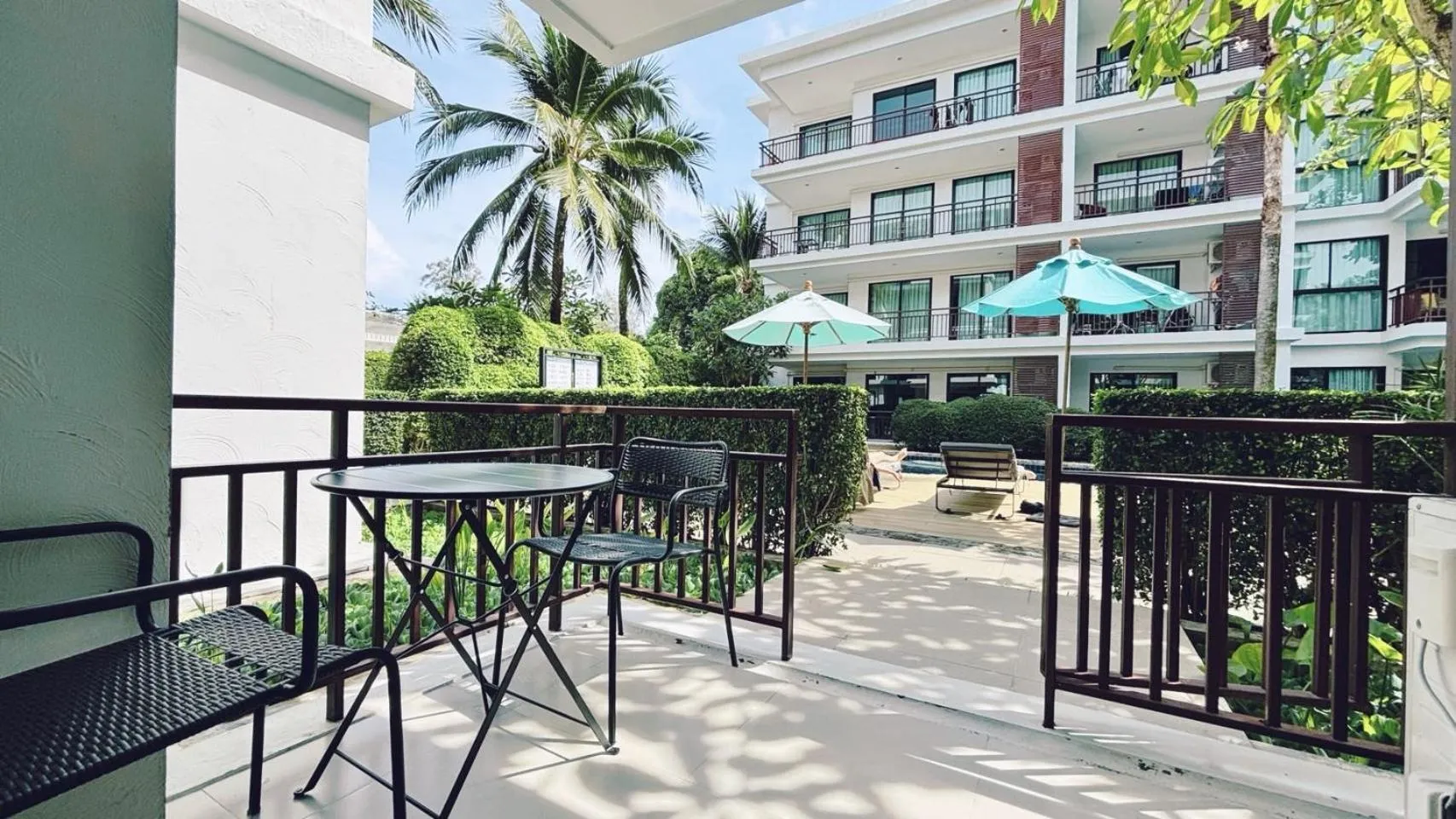 Garden in The Title KR Beach Condotel Rawai Beach