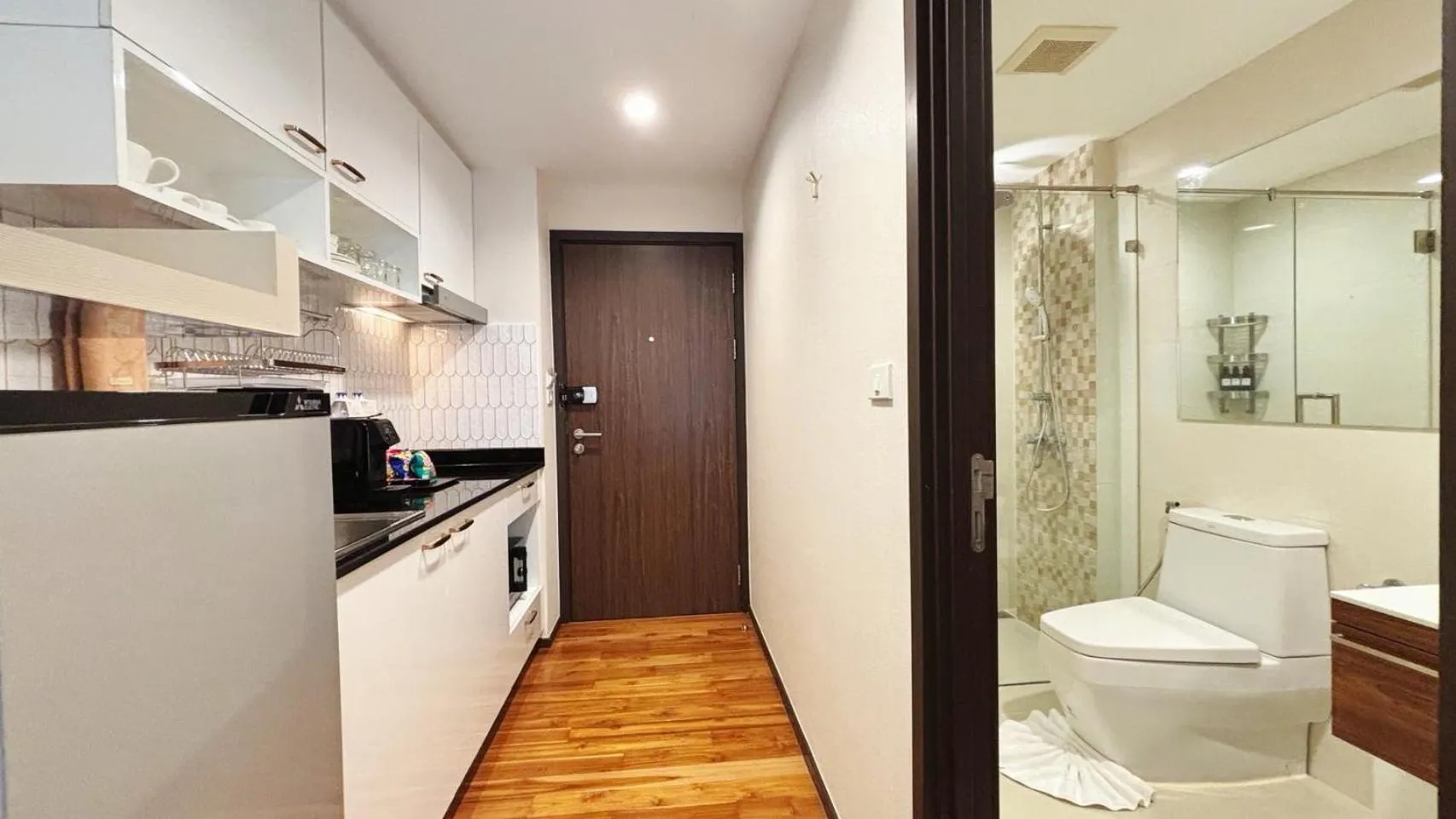 Shower in The Title KR Beach Condotel Rawai Beach