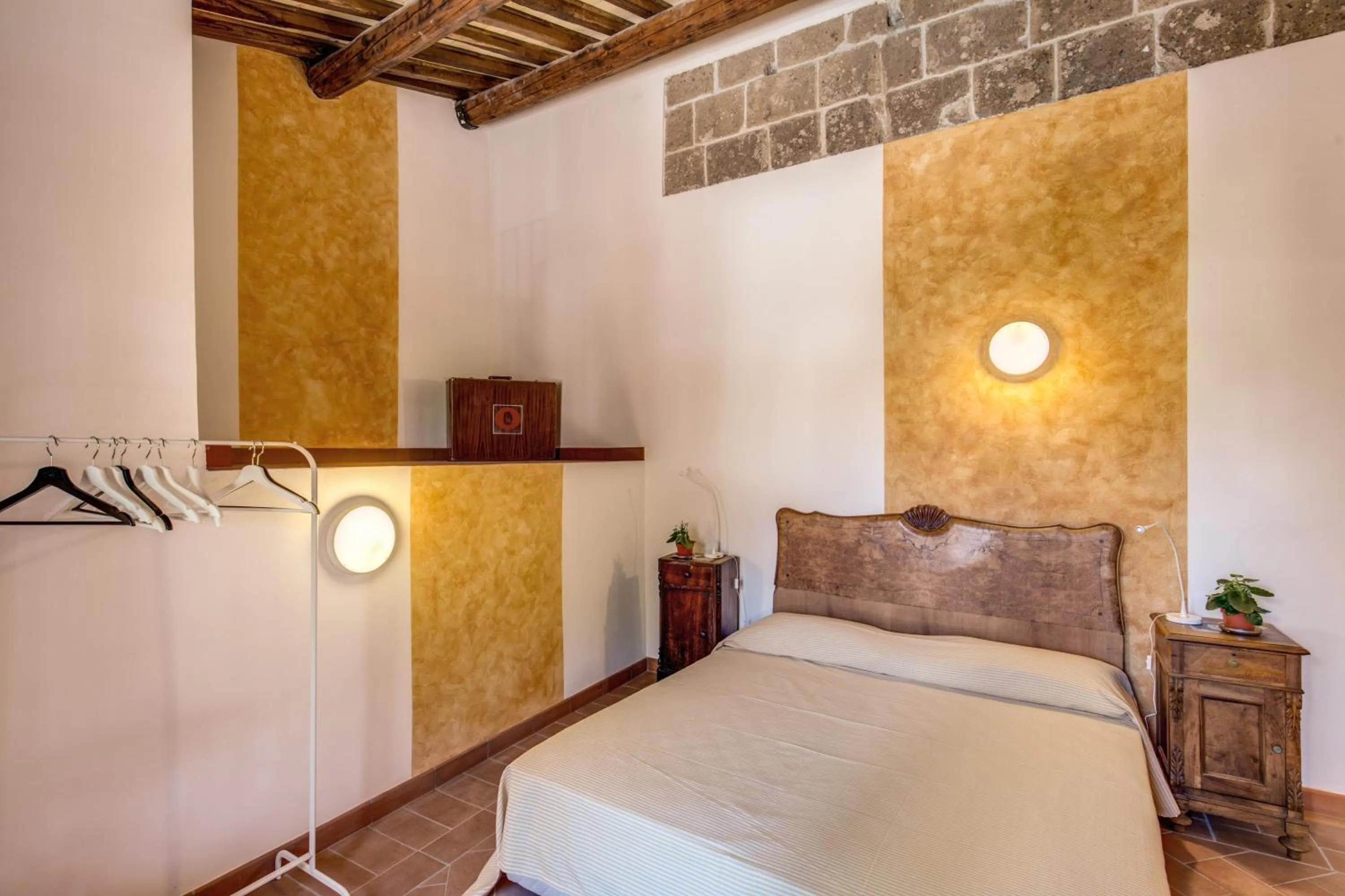 Bed in ecOstello Magliano Sabina