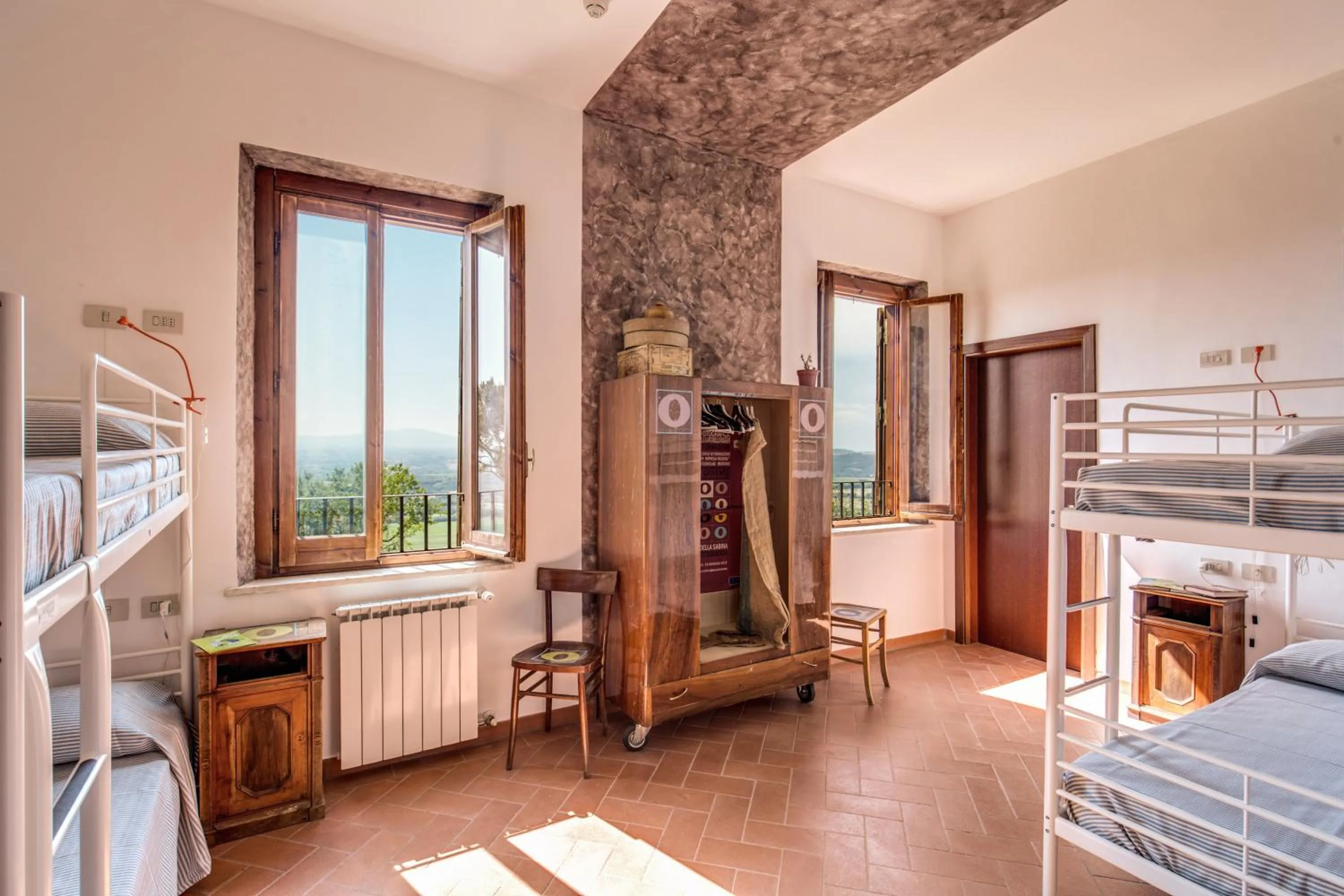 Bedroom, Bed in ecOstello Magliano Sabina