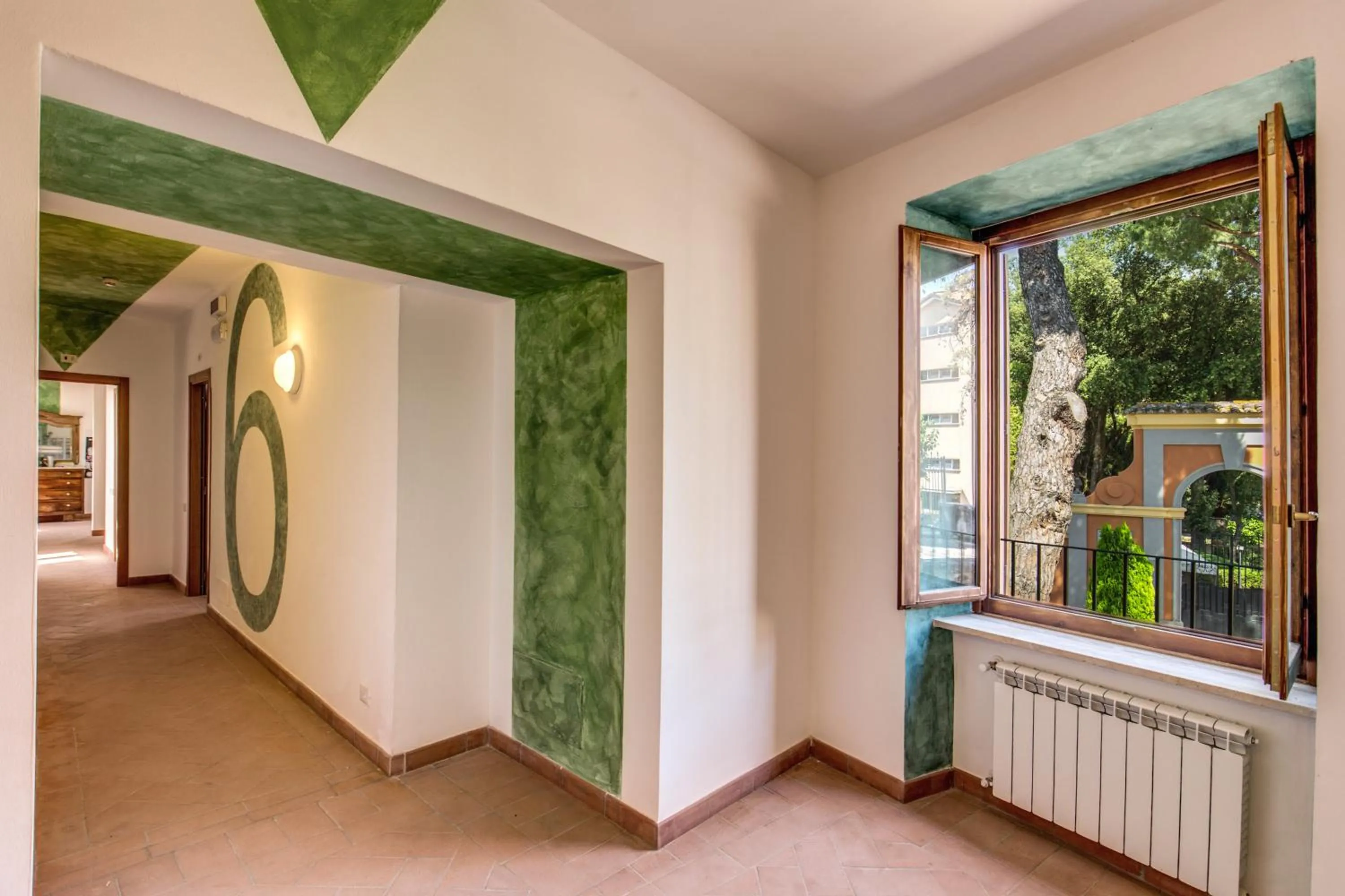 Photo of the whole room in ecOstello Magliano Sabina